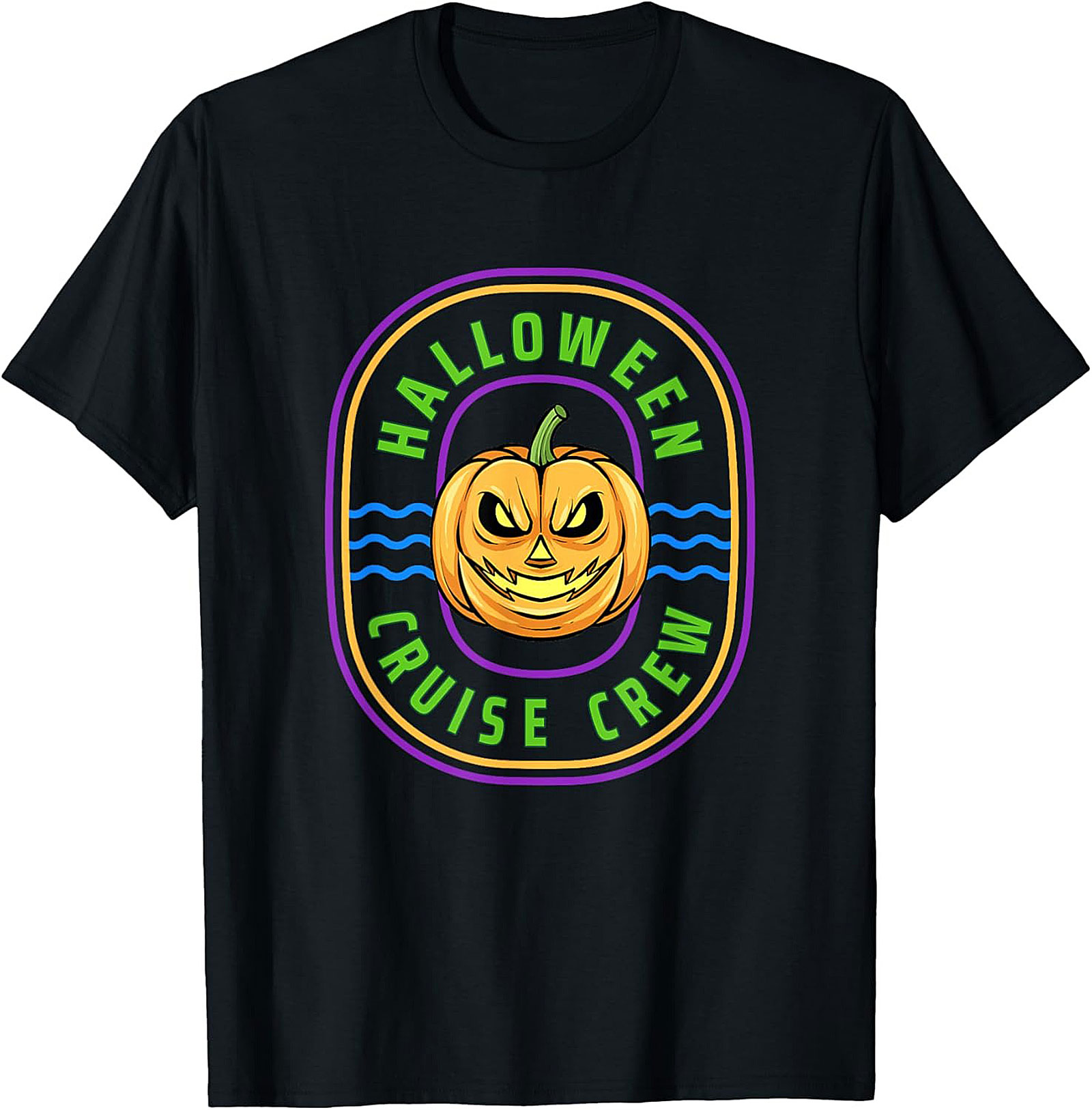 Halloween Cruise Crew T-shirt | Spooky Unisex Tee
