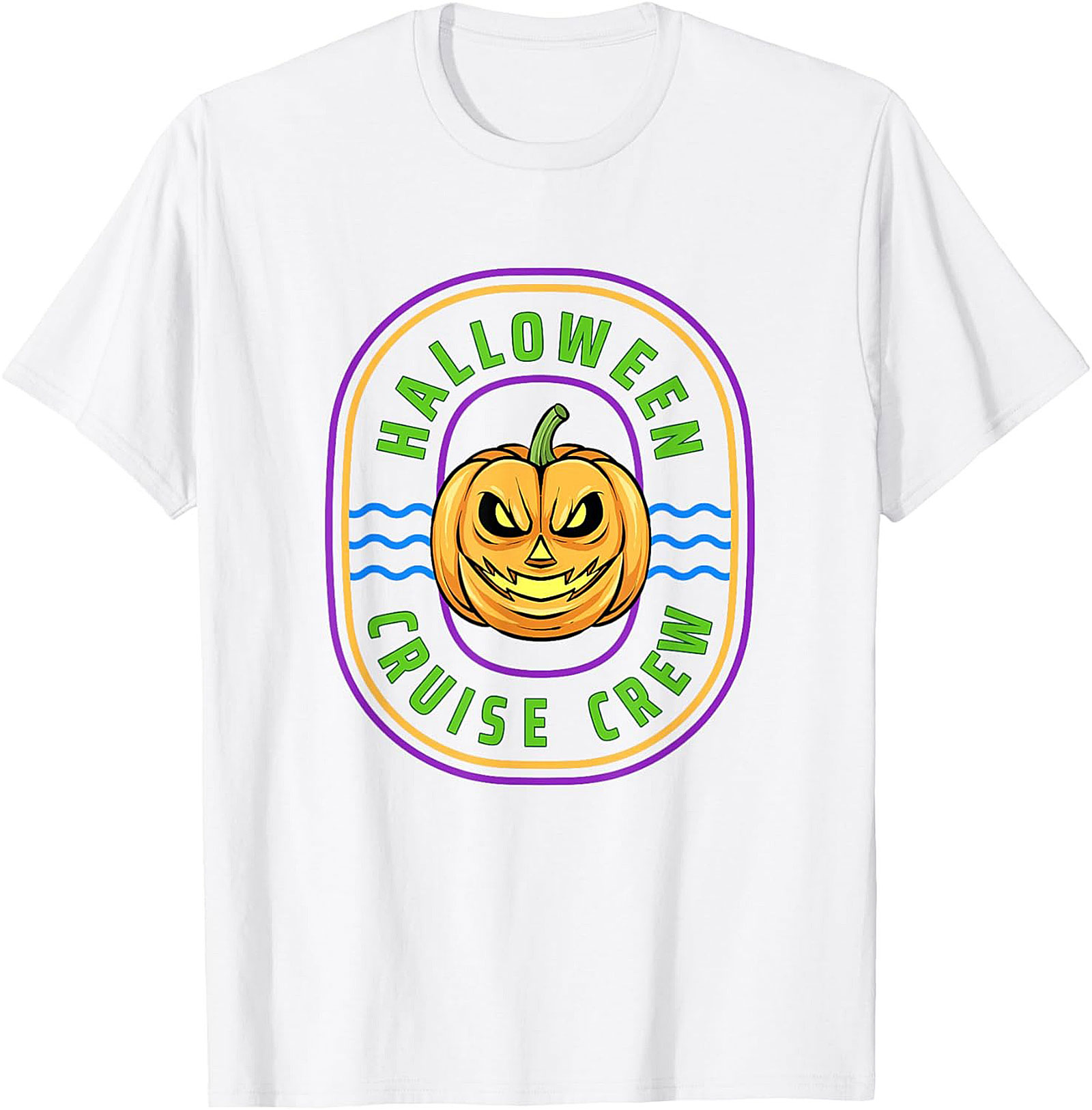 Halloween Cruise Crew T-shirt | Spooky Unisex Tee