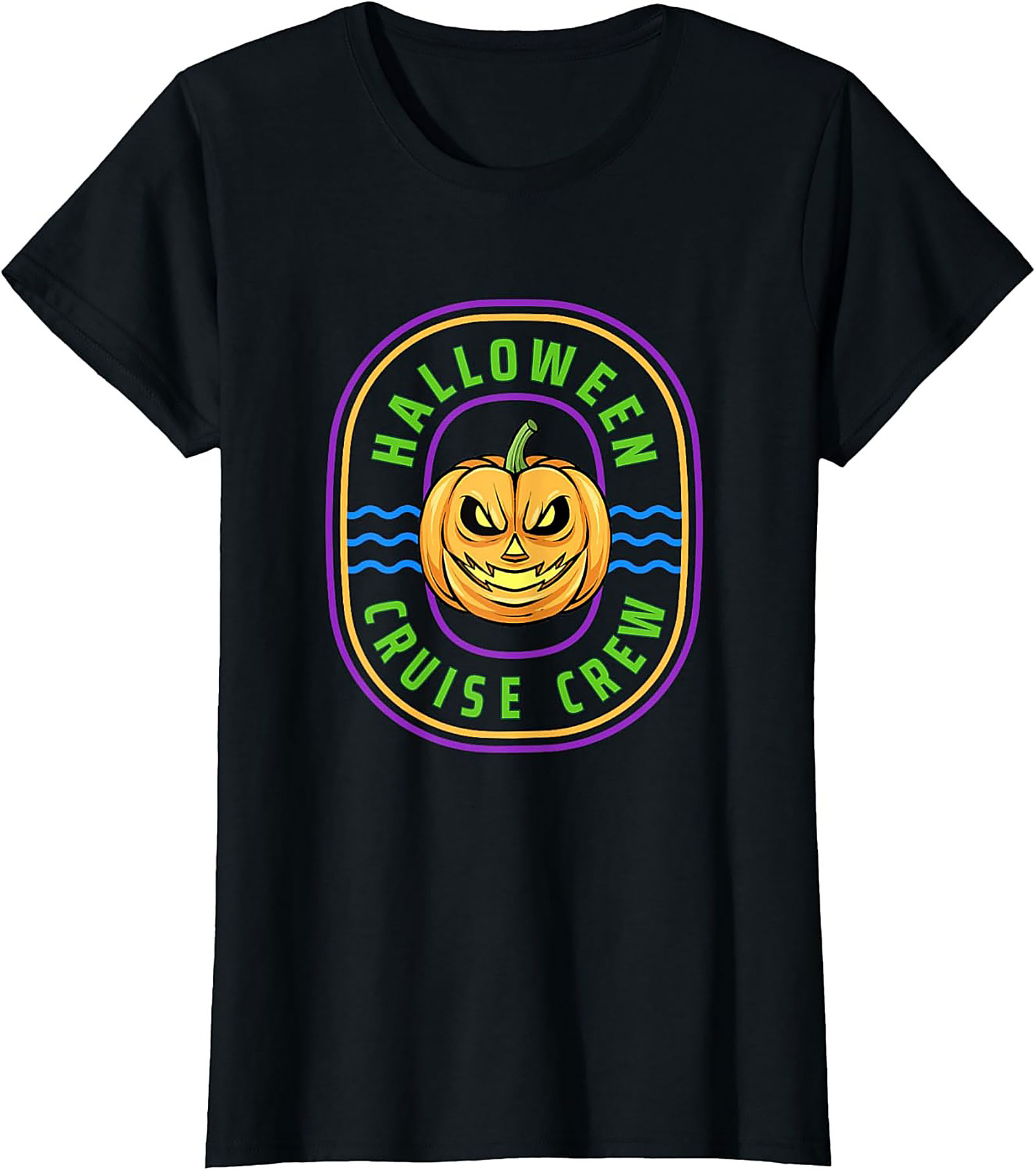 Halloween Cruise Crew T-shirt | Spooky Unisex Tee