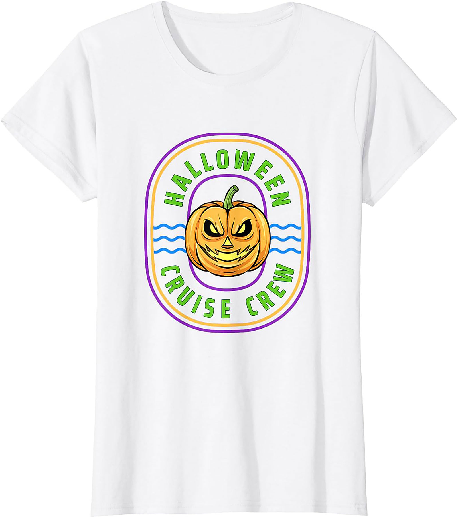 Halloween Cruise Crew T-shirt | Spooky Unisex Tee