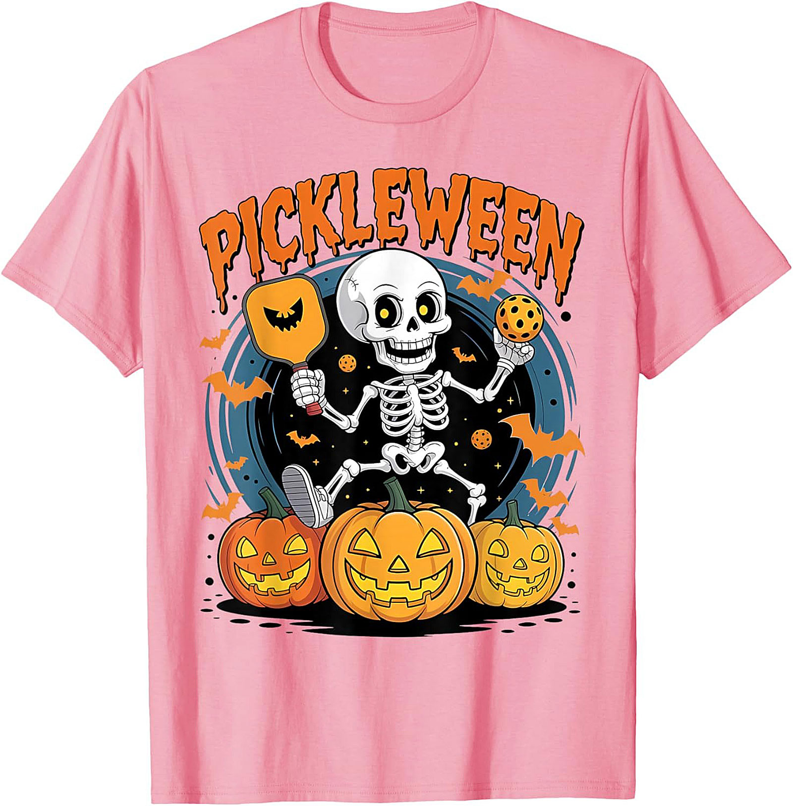 Funny Pickleween T-Shirt | Pickleball Halloween Graphic Tee