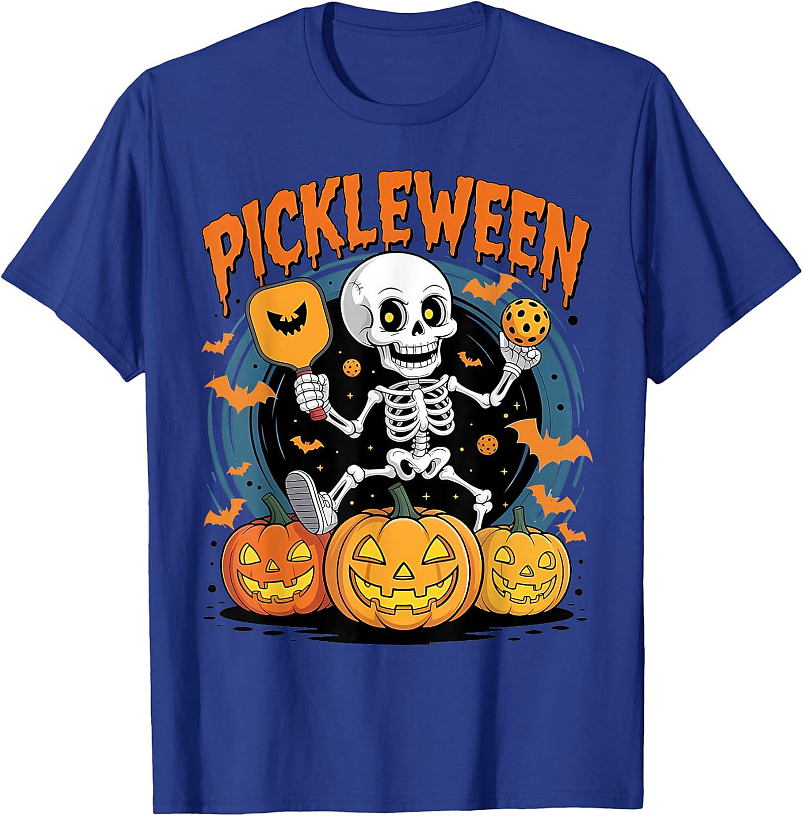 Funny Pickleween T-Shirt | Pickleball Halloween Graphic Tee