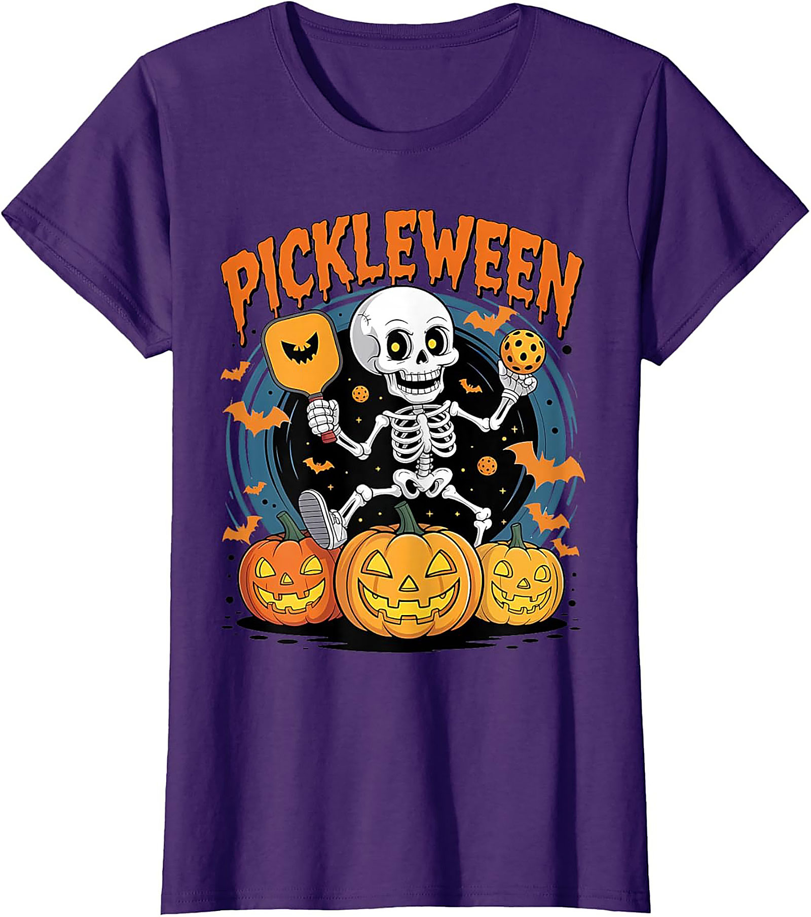 Funny Pickleween T-Shirt | Pickleball Halloween Graphic Tee