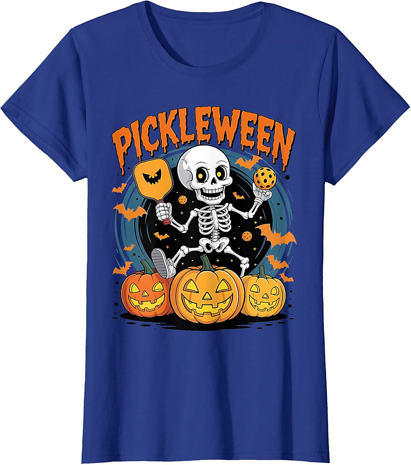 Funny Pickleween T-Shirt | Pickleball Halloween Graphic Tee