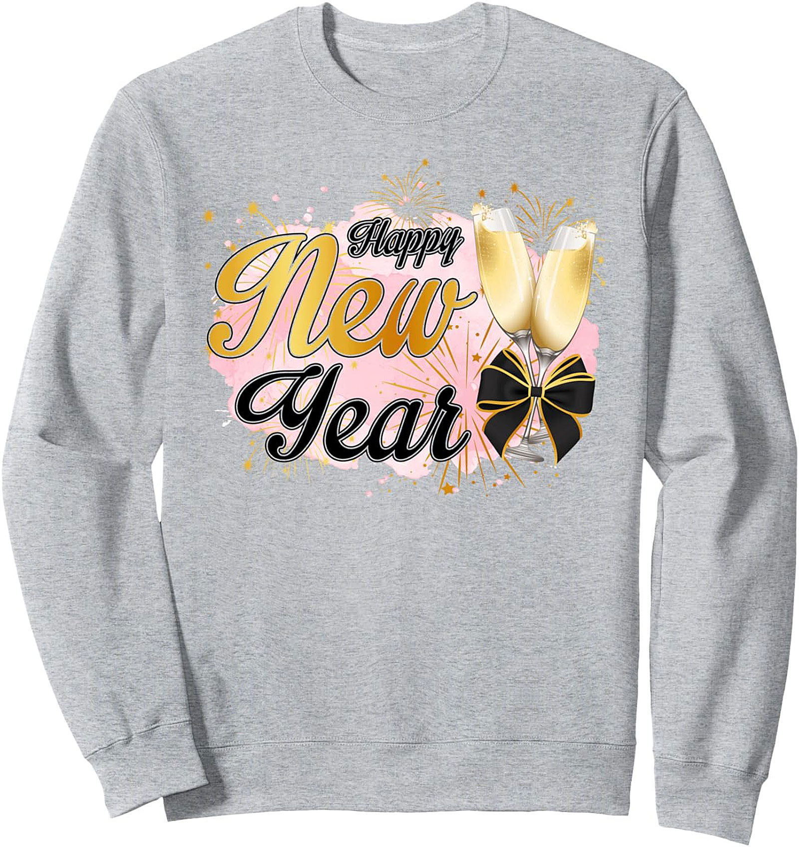  Happy New Year Crewneck Sweatshirt 