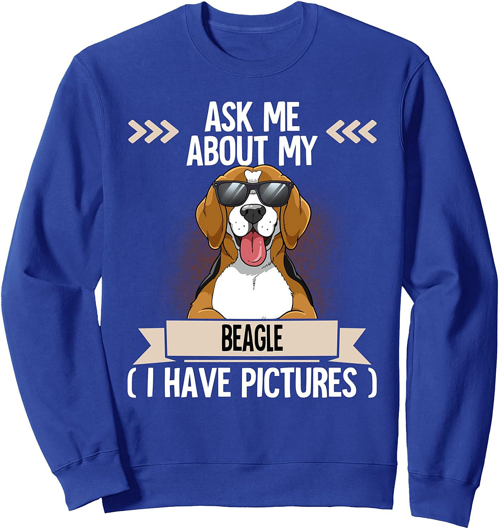 Beagle Owner Crewneck Sweatshirt | Ask Me About My Beagle Pullover
