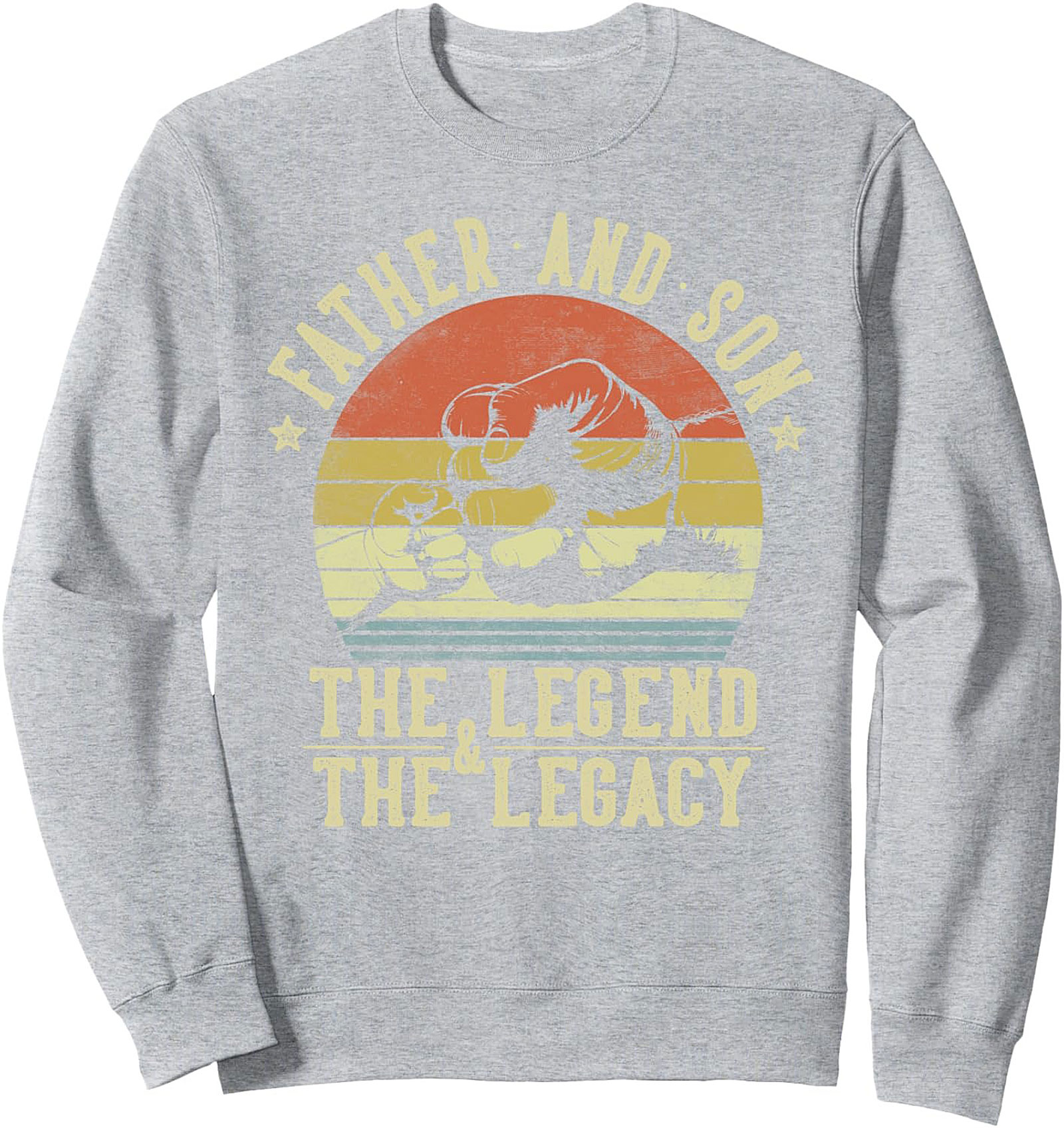 Father and Son Sweatshirt - Legend & Legacy Gift Idea