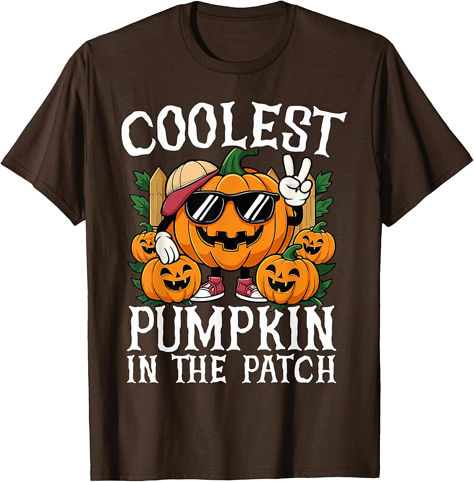 Coolest Pumpkin T-shirt | Funny Halloween Graphic Tee