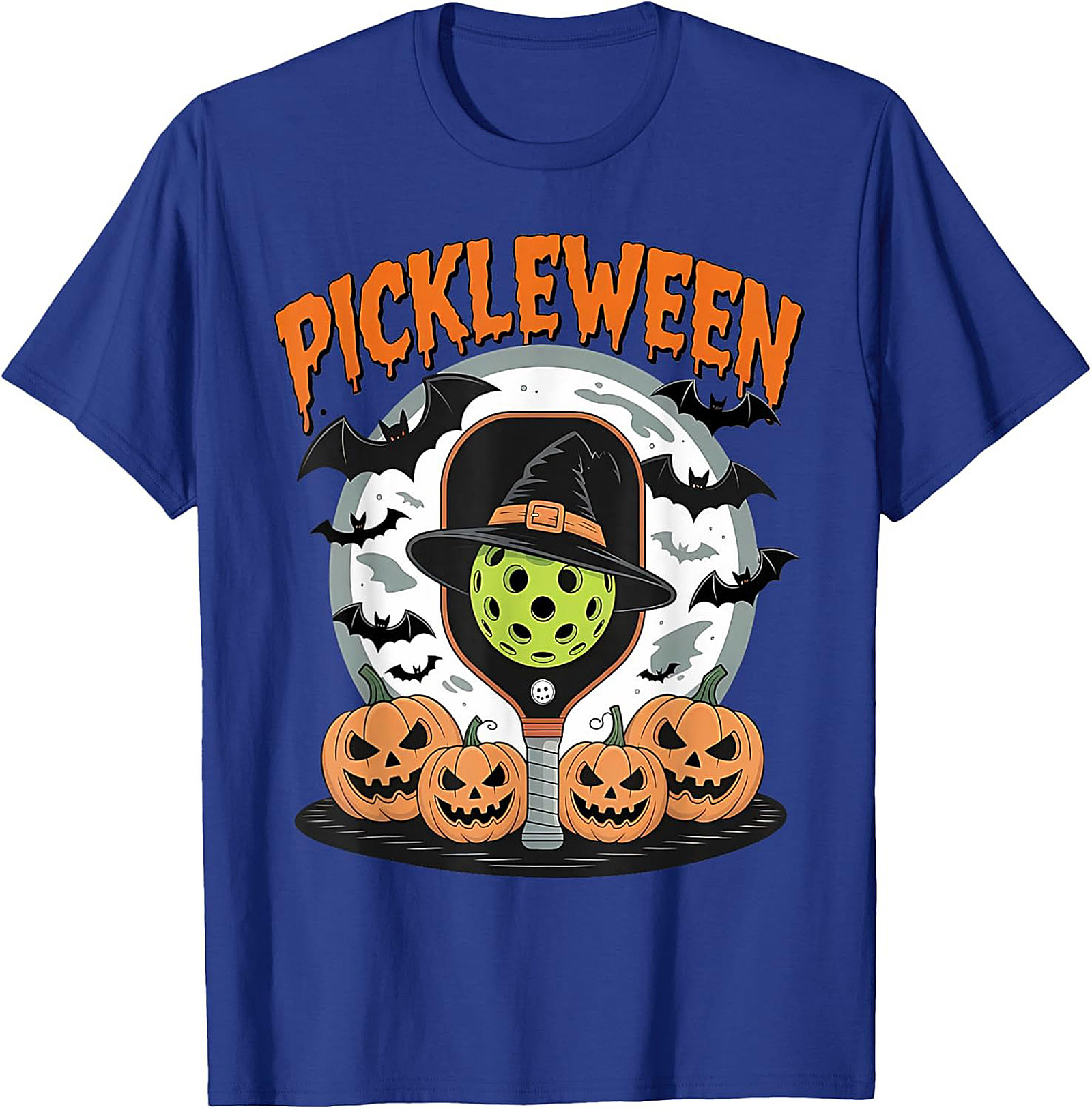 Pickleween Pickleball Halloween T-shirt | Funny Graphic Tee