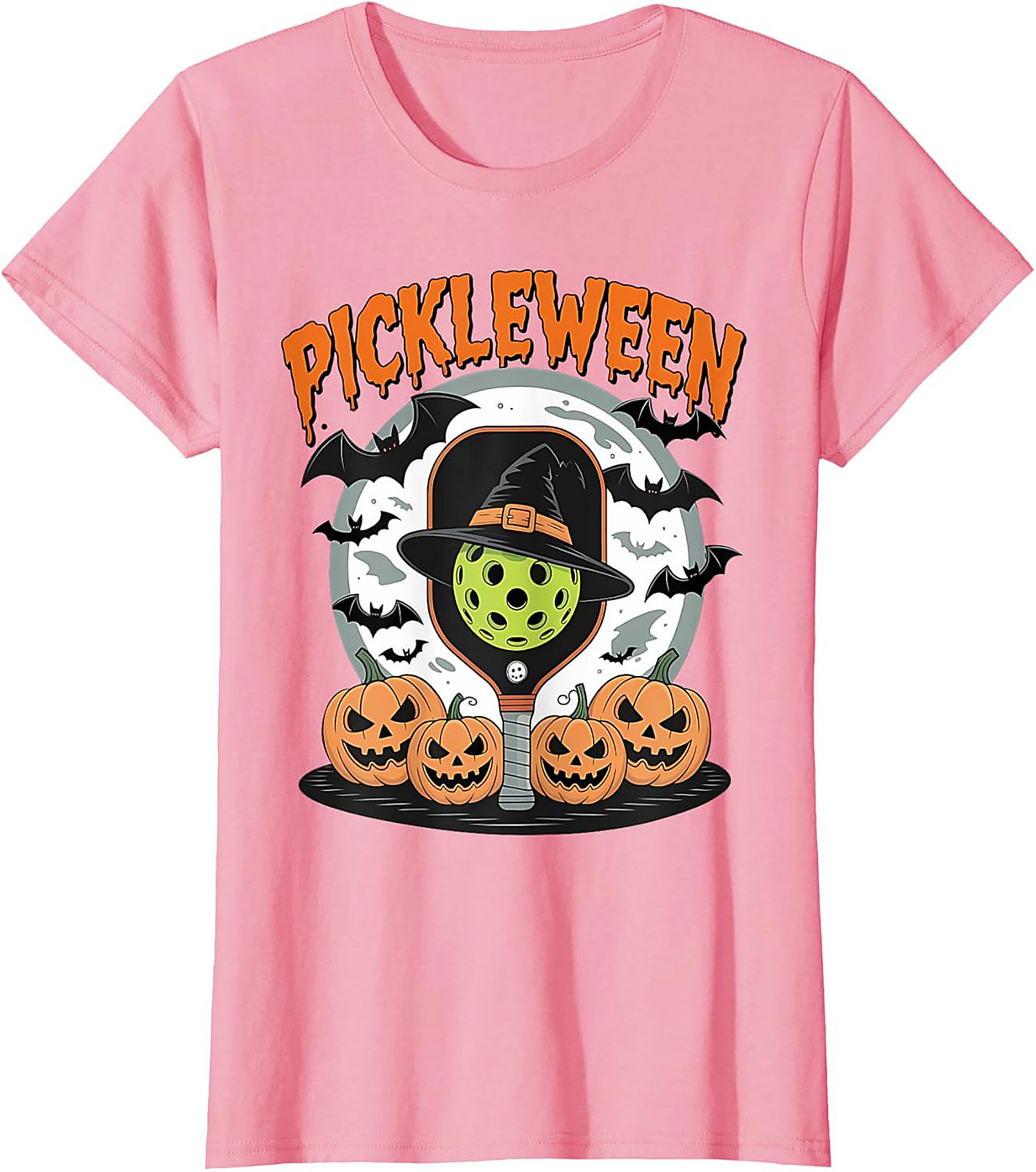 Pickleween Pickleball Halloween T-shirt | Funny Graphic Tee