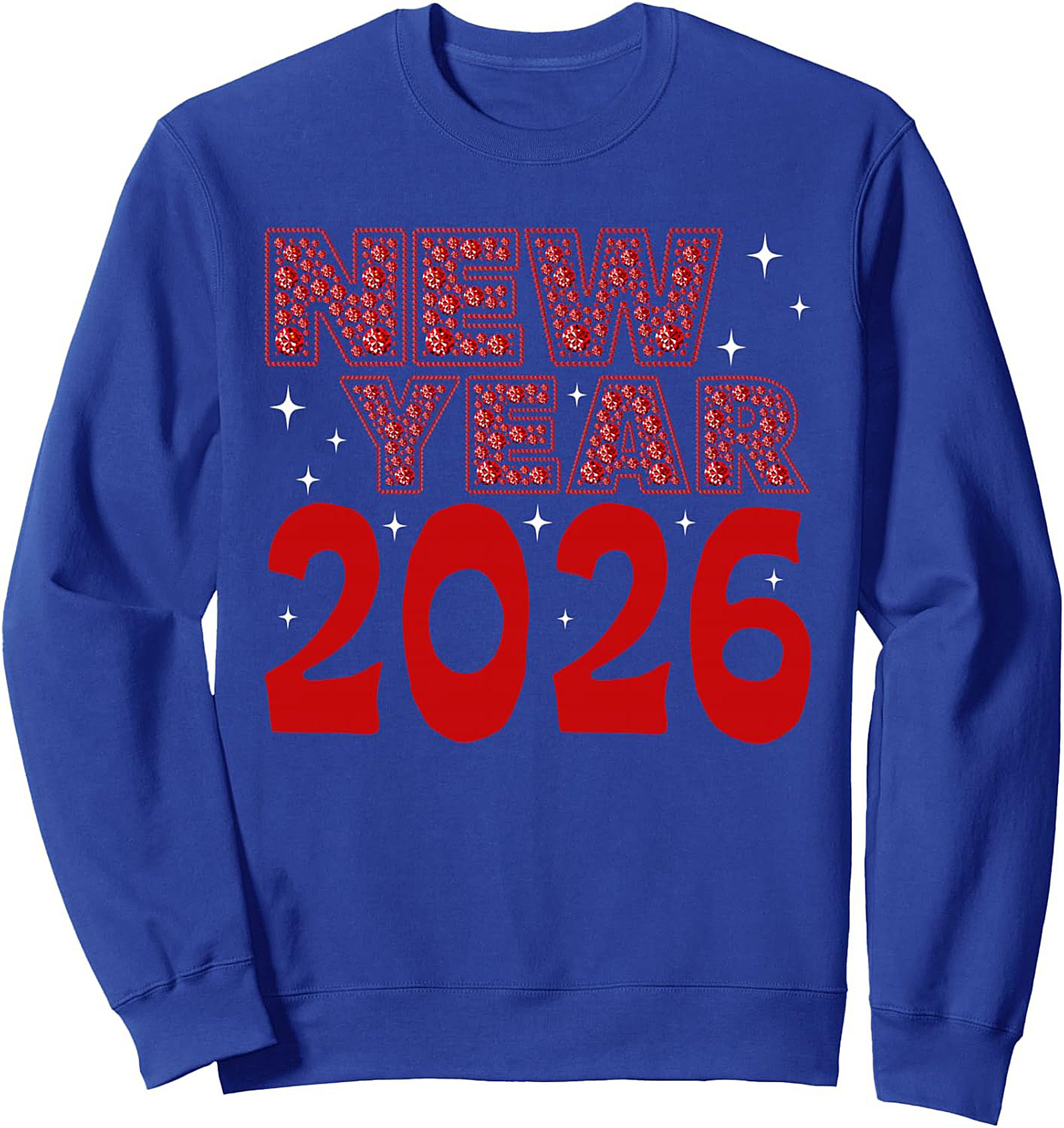 New Year 2026 Crewneck Sweatshirt Cozy Celebration