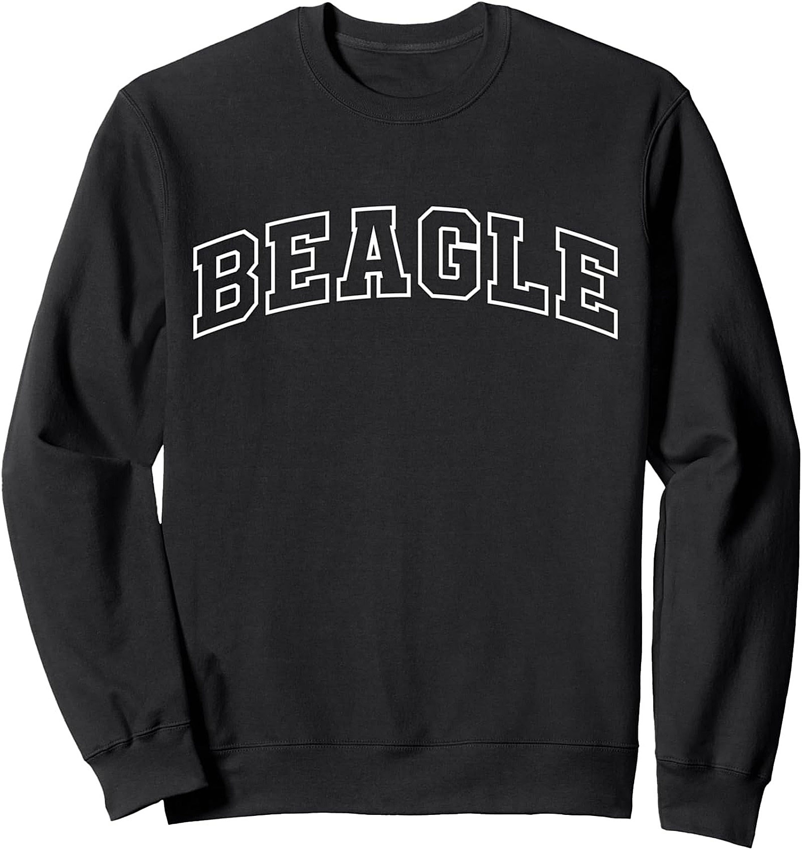 The Classic Beagle Crewneck Sweatshirt | Collegiate Dog Lover Pullover