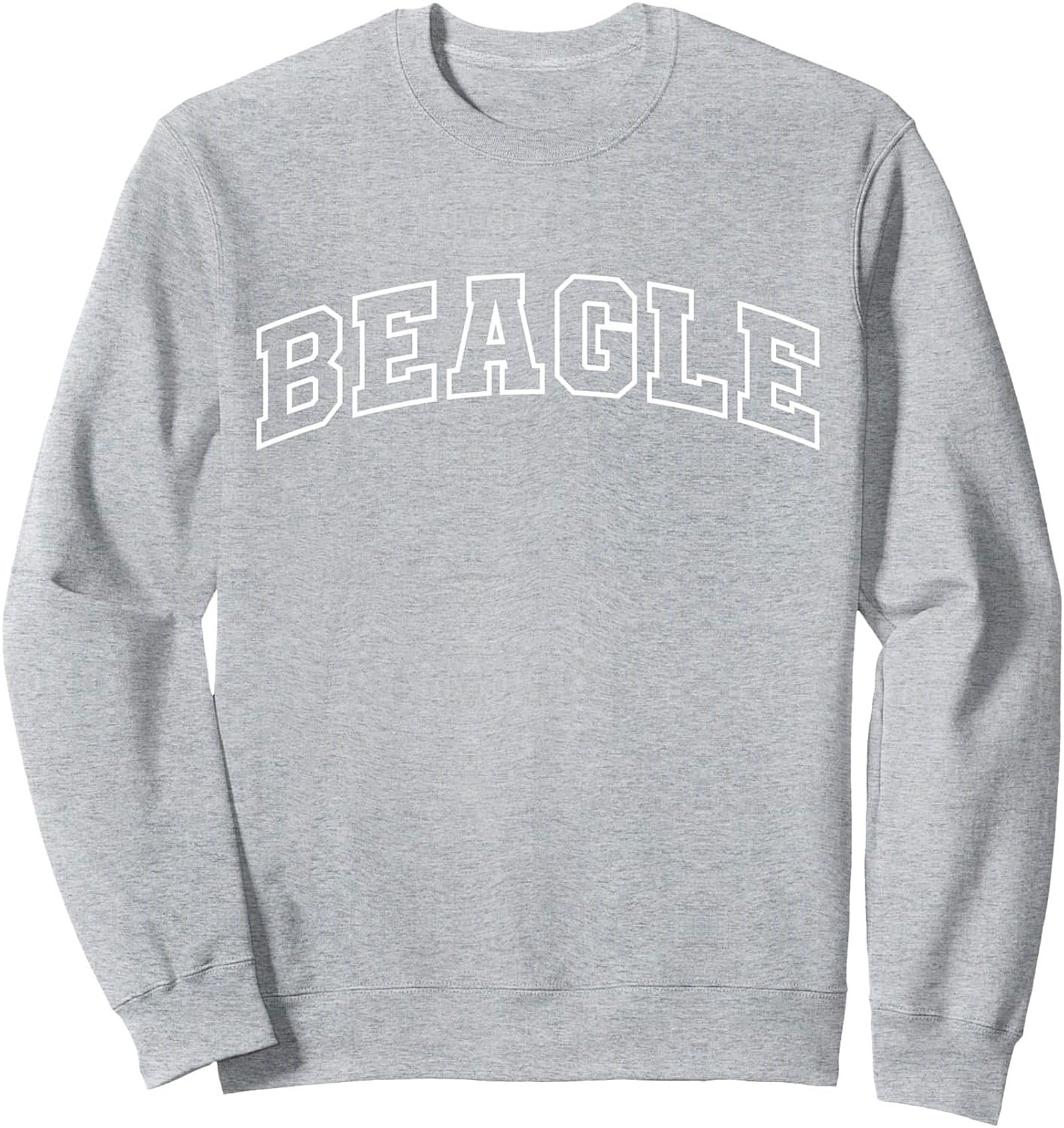 The Classic Beagle Crewneck Sweatshirt | Collegiate Dog Lover Pullover