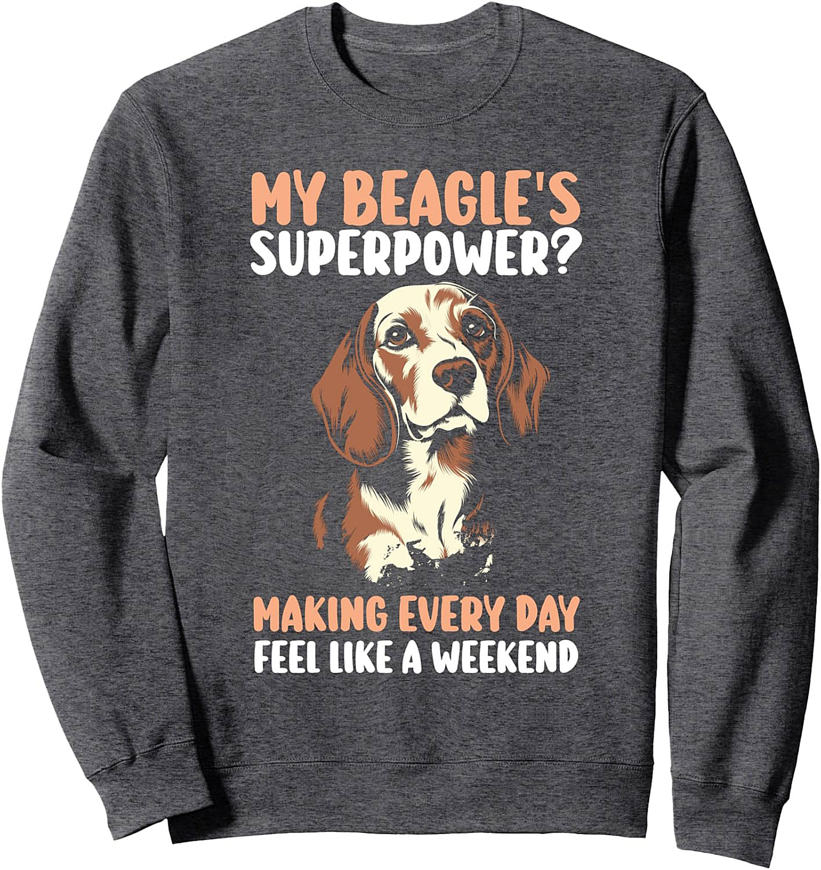 My Beagle's Superpower Graphic Sweatshirt | Making Every Day Feel Like a Weekend