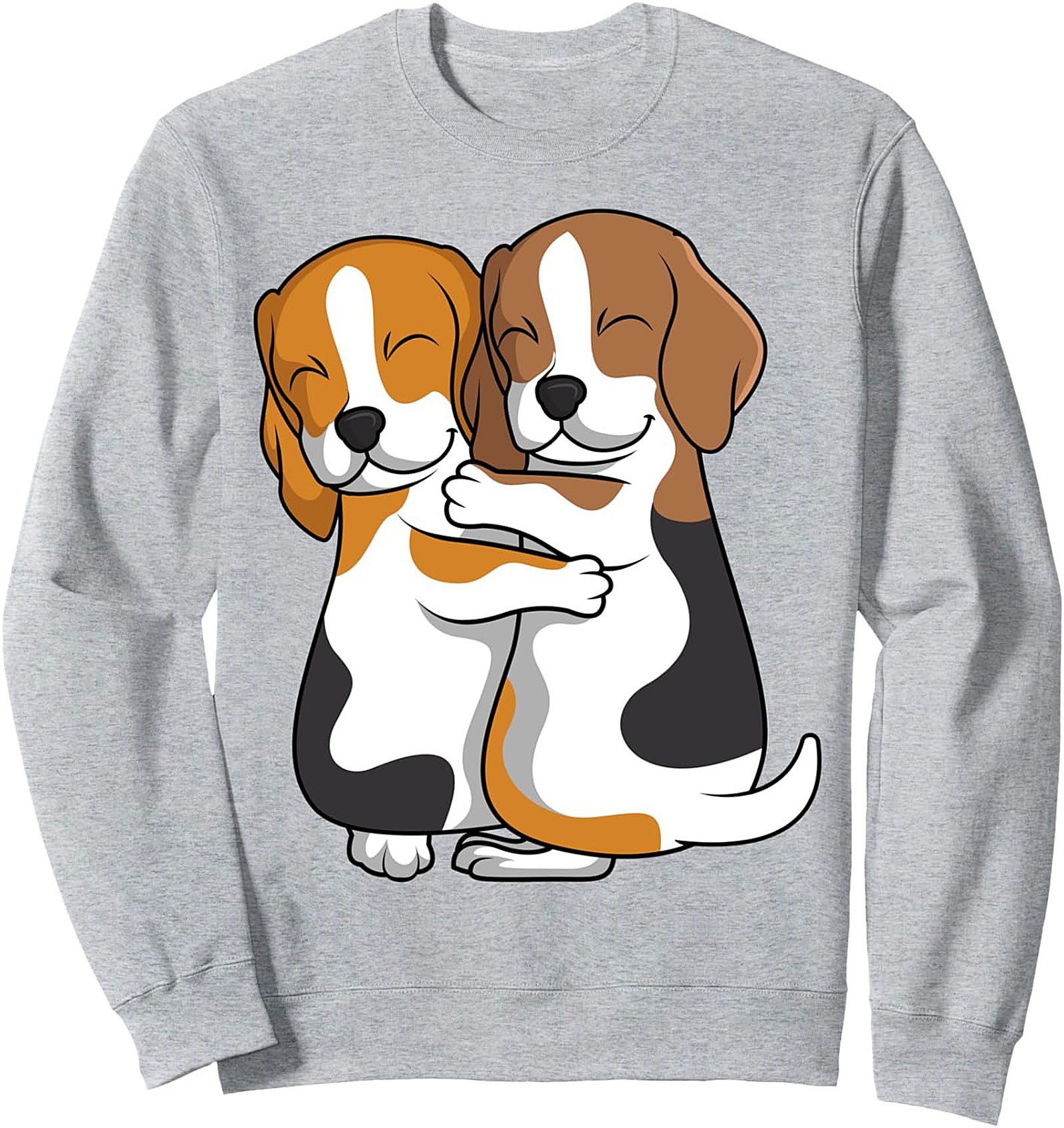 Beagle Hugs Crewneck Sweatshirt | Cozy Dog Lovers Pullover