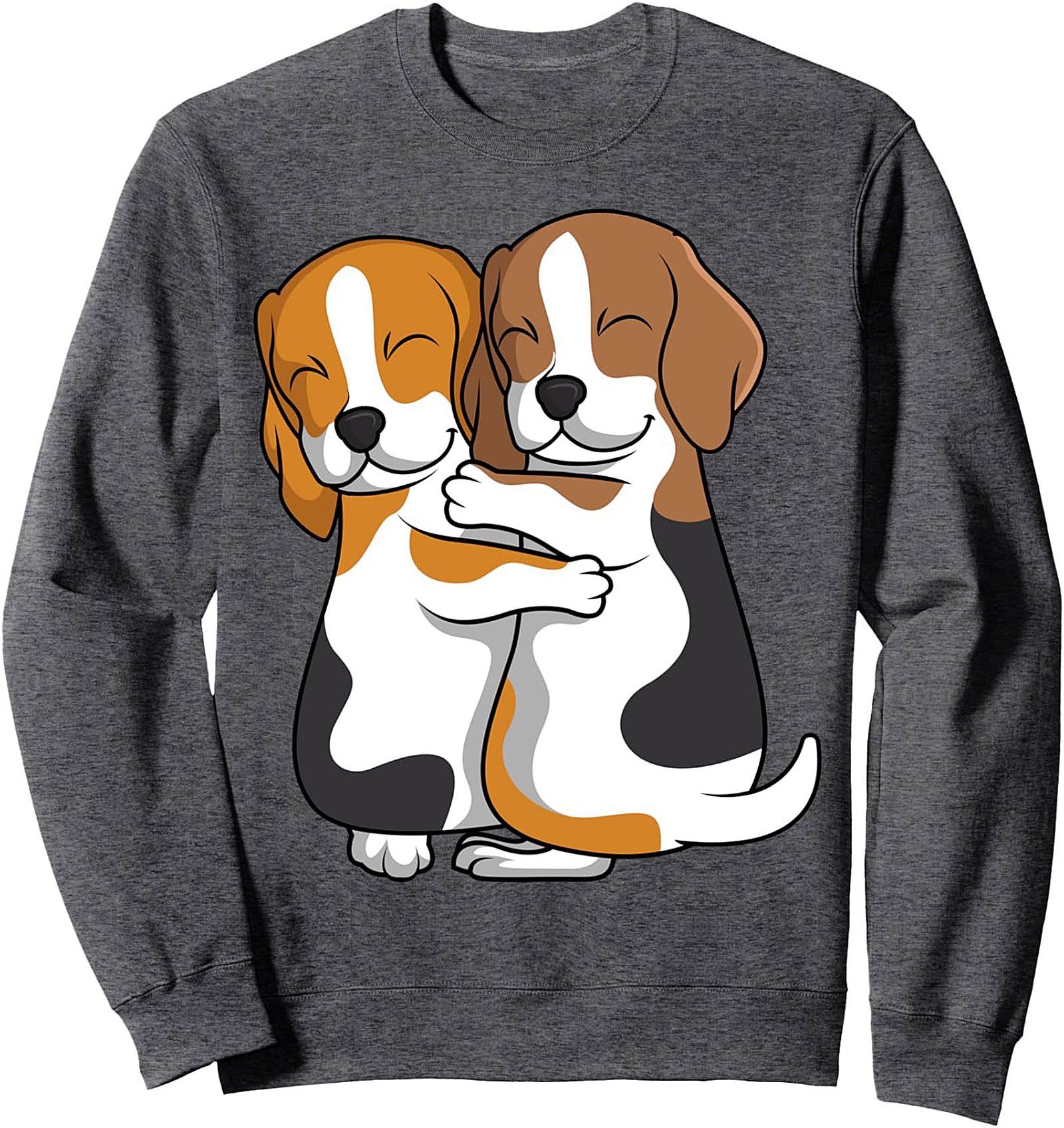 Beagle Hugs Crewneck Sweatshirt | Cozy Dog Lovers Pullover