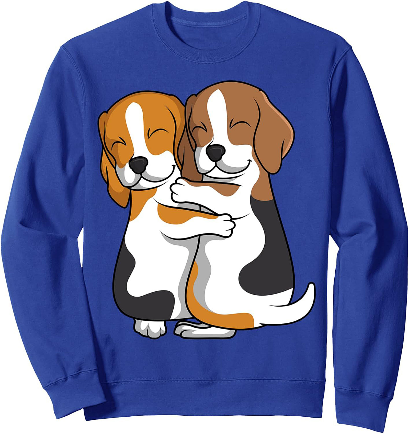 Beagle Hugs Crewneck Sweatshirt | Cozy Dog Lovers Pullover
