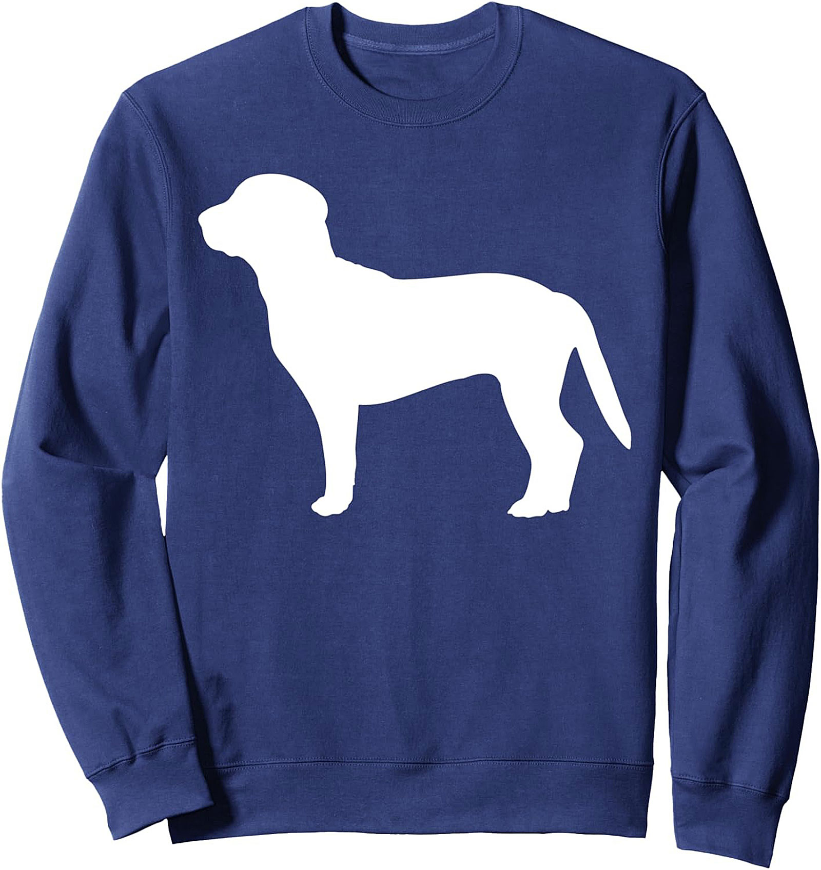Minimalist Dog Silhouette Pullover | Dog Lover Graphic Sweatshirt