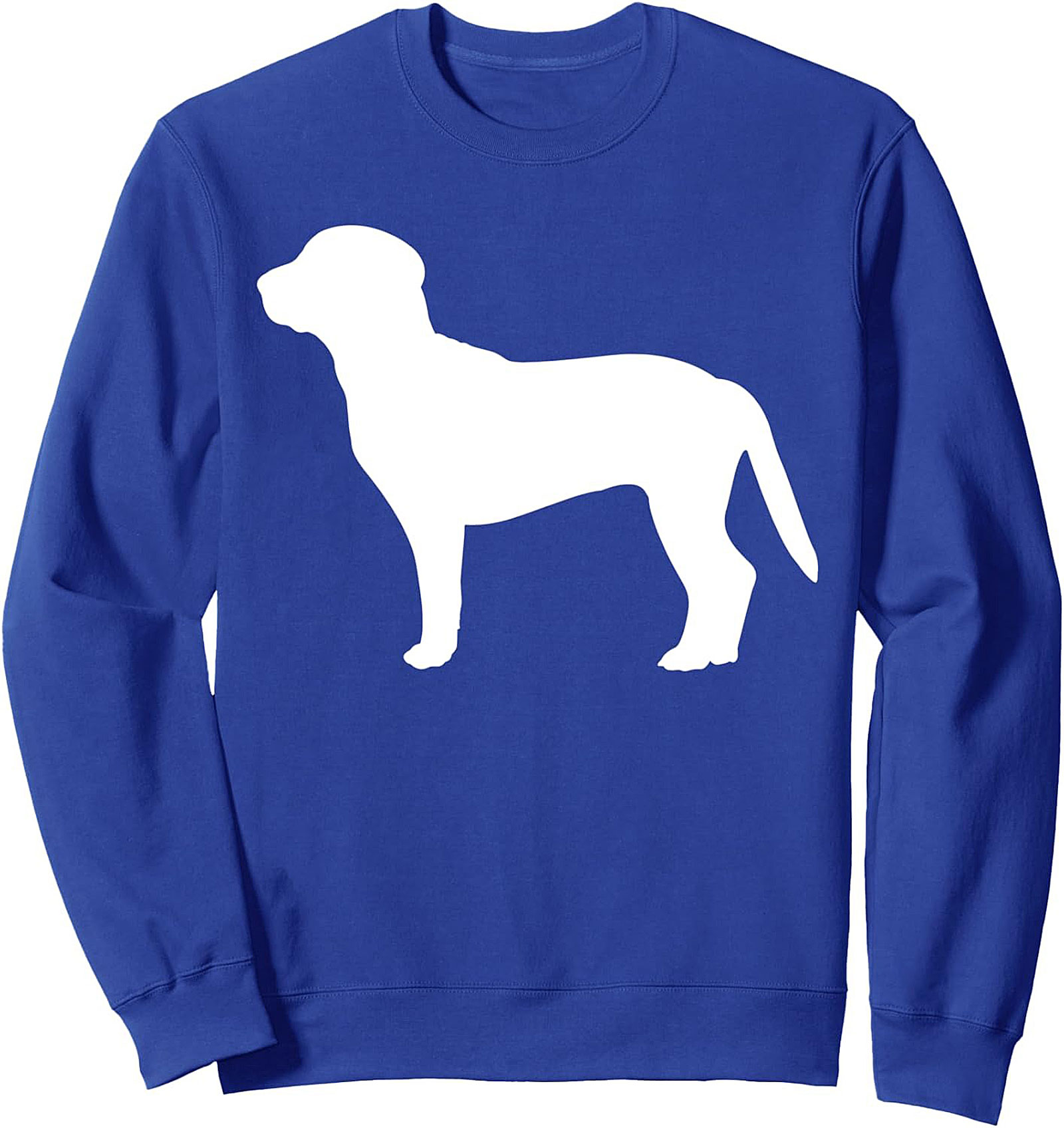 Minimalist Dog Silhouette Pullover | Dog Lover Graphic Sweatshirt