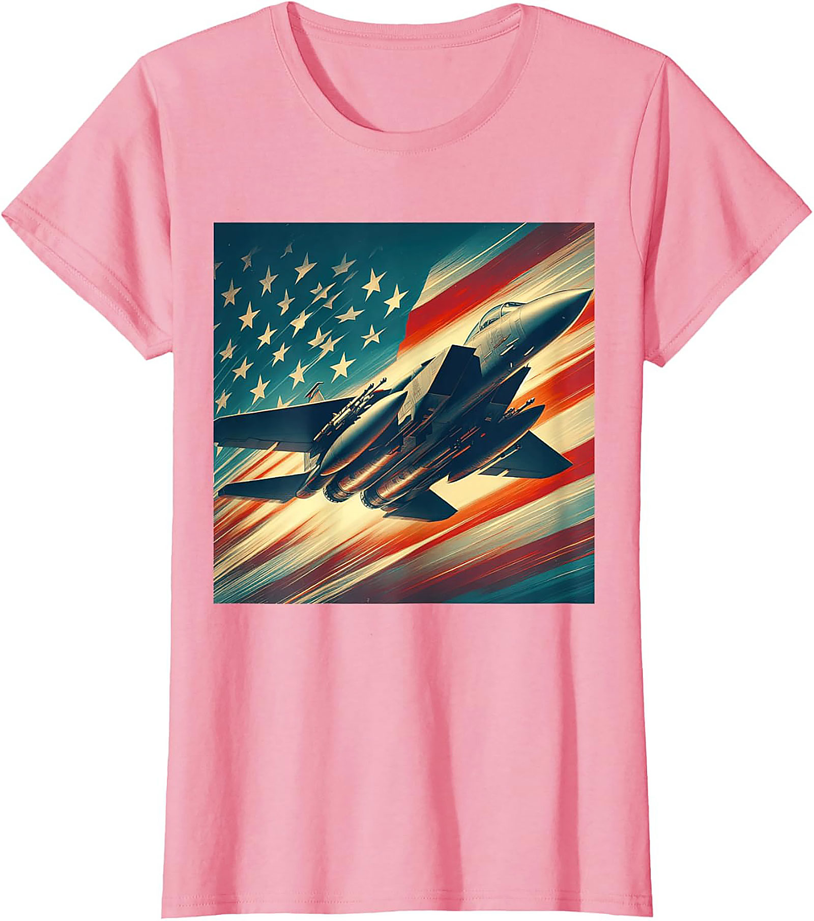 F-15 Fighter Jet T-Shirt | Patriotic Graphic Tee Gift