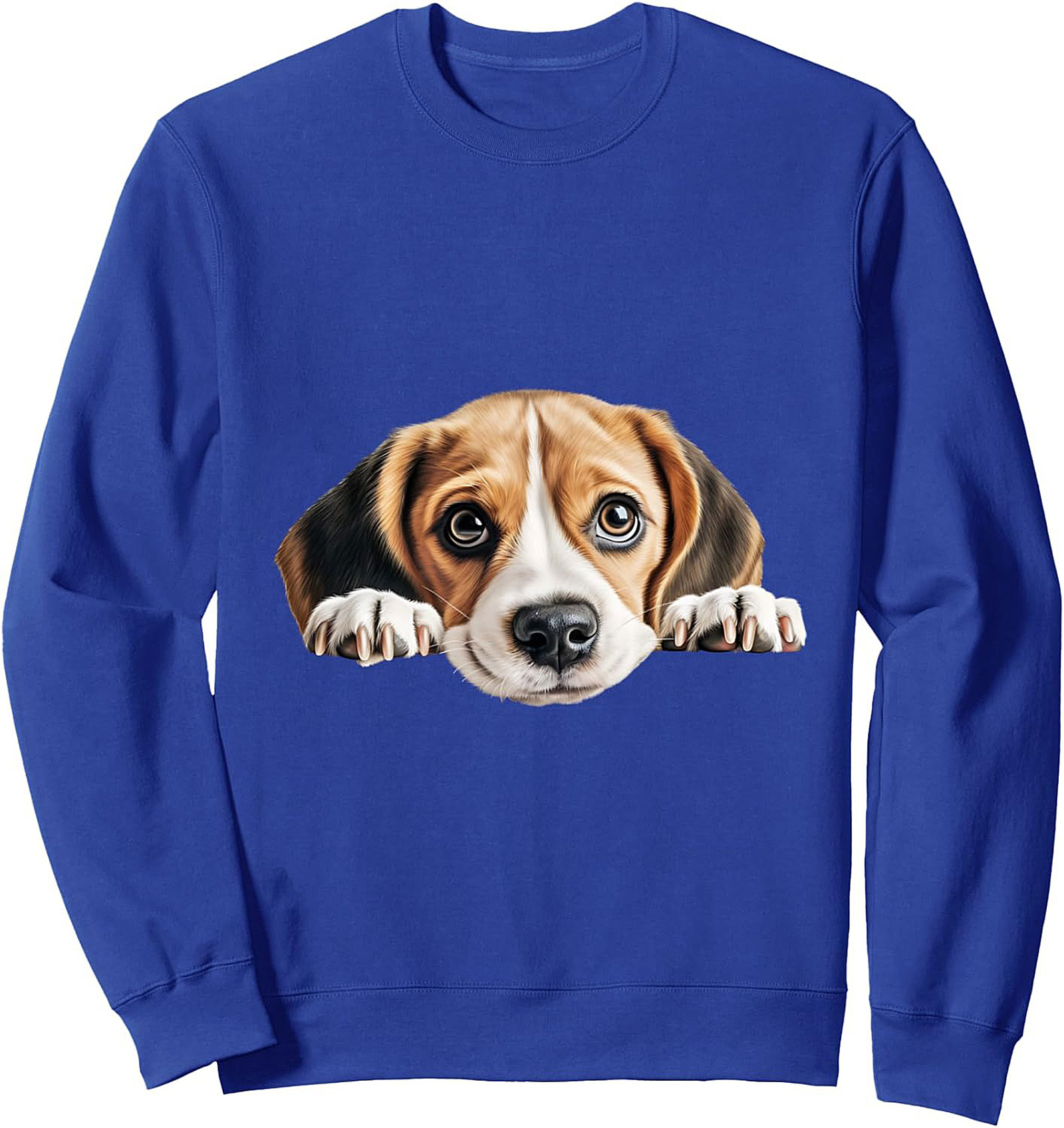 The Adorable Beagle Puppy Eyes Graphic Sweatshirt