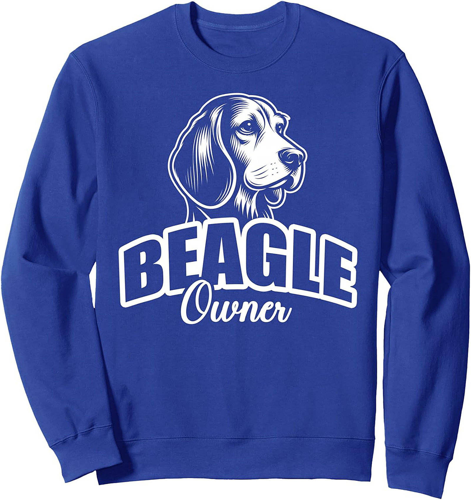Beagle Owner Crewneck Sweatshirt | Graphic Pullover for Dog Lovers