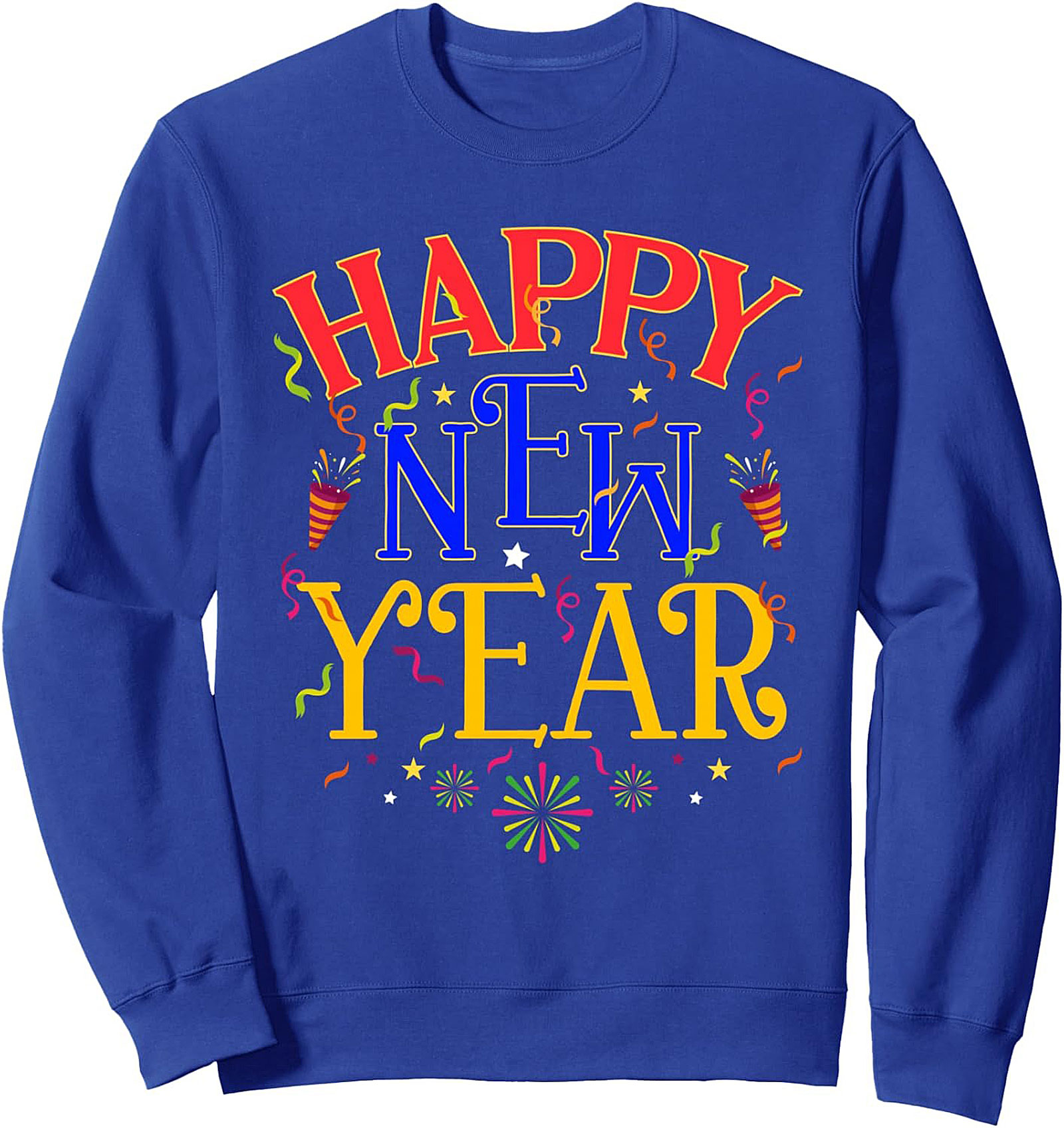 Festive Happy New Year Crewneck Sweatshirt
