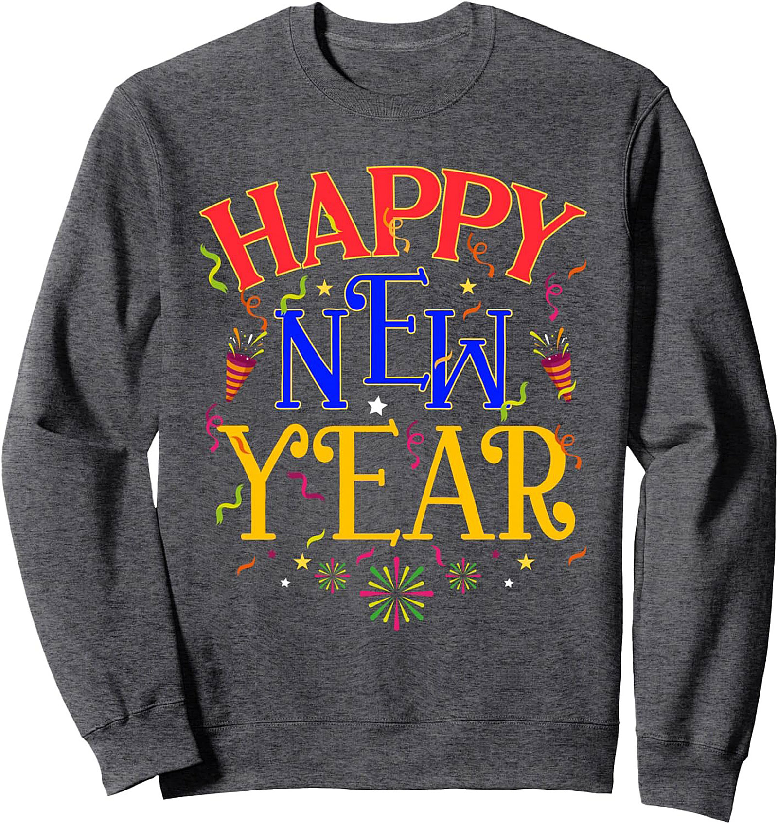 Festive Happy New Year Crewneck Sweatshirt