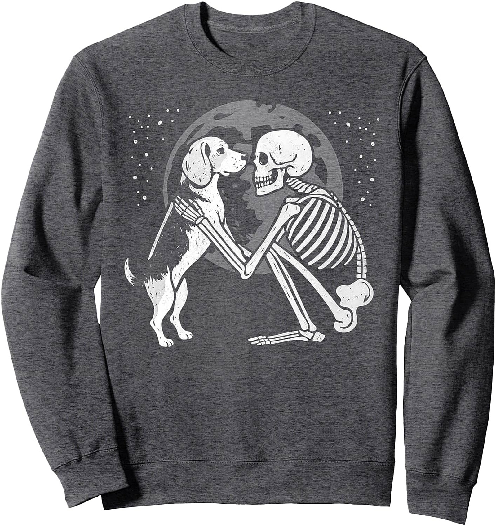 Beagle Lover Graphic Sweatshirt: Eternal Dog Companion Crewneck