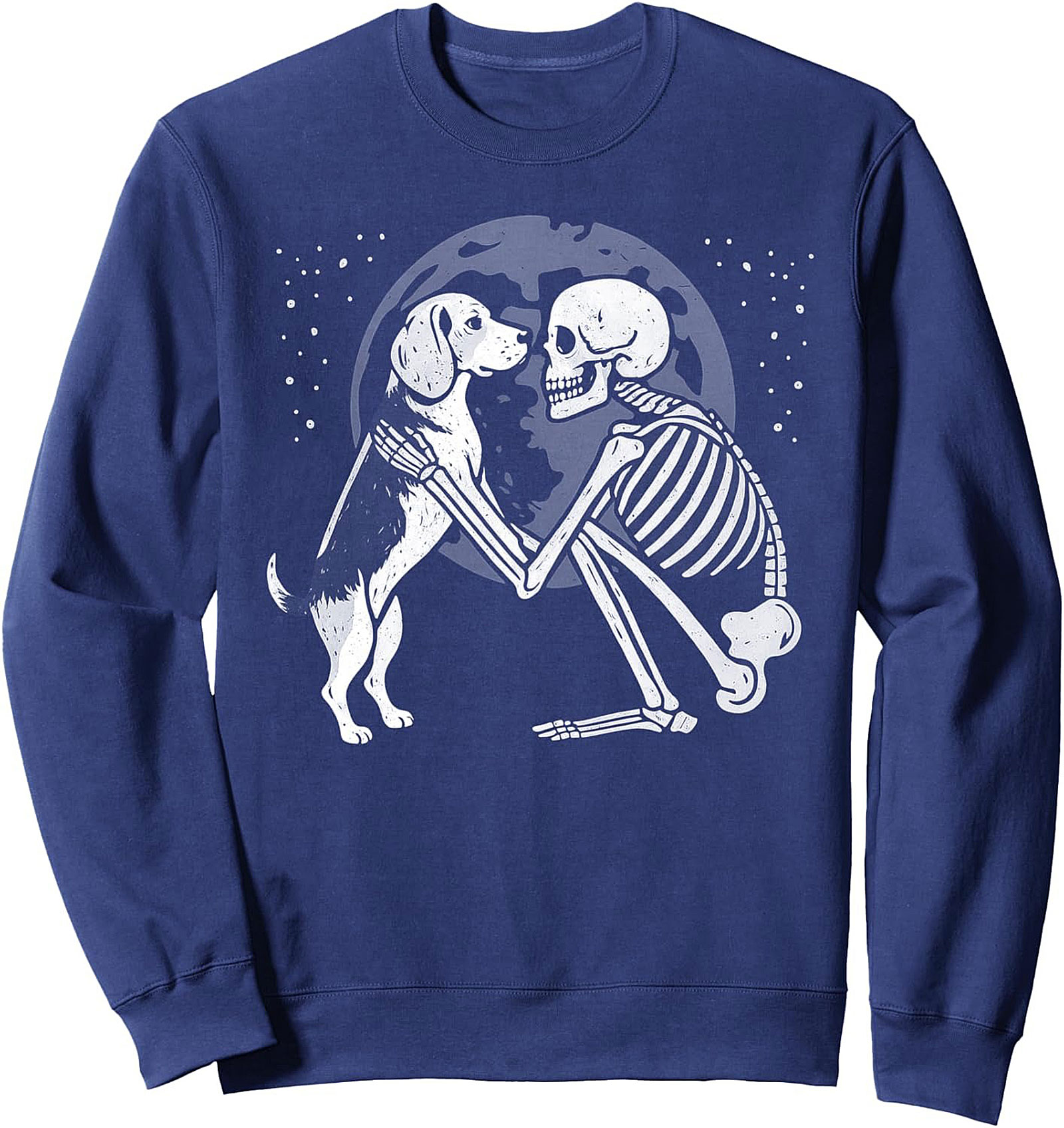 Beagle Lover Graphic Sweatshirt: Eternal Dog Companion Crewneck