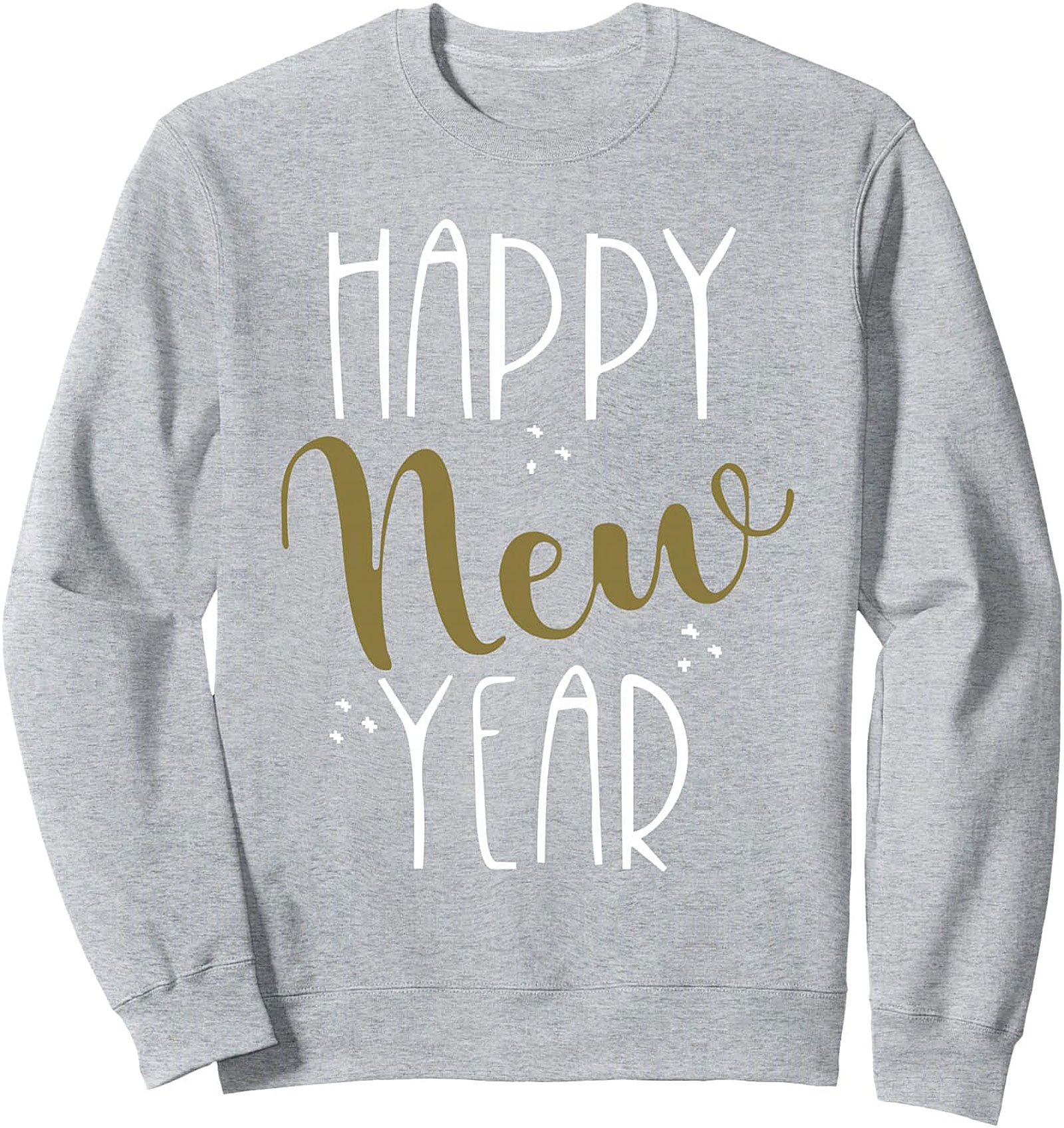 Cozy Happy New Year Graphic Sweatshirt Unisex Crewneck