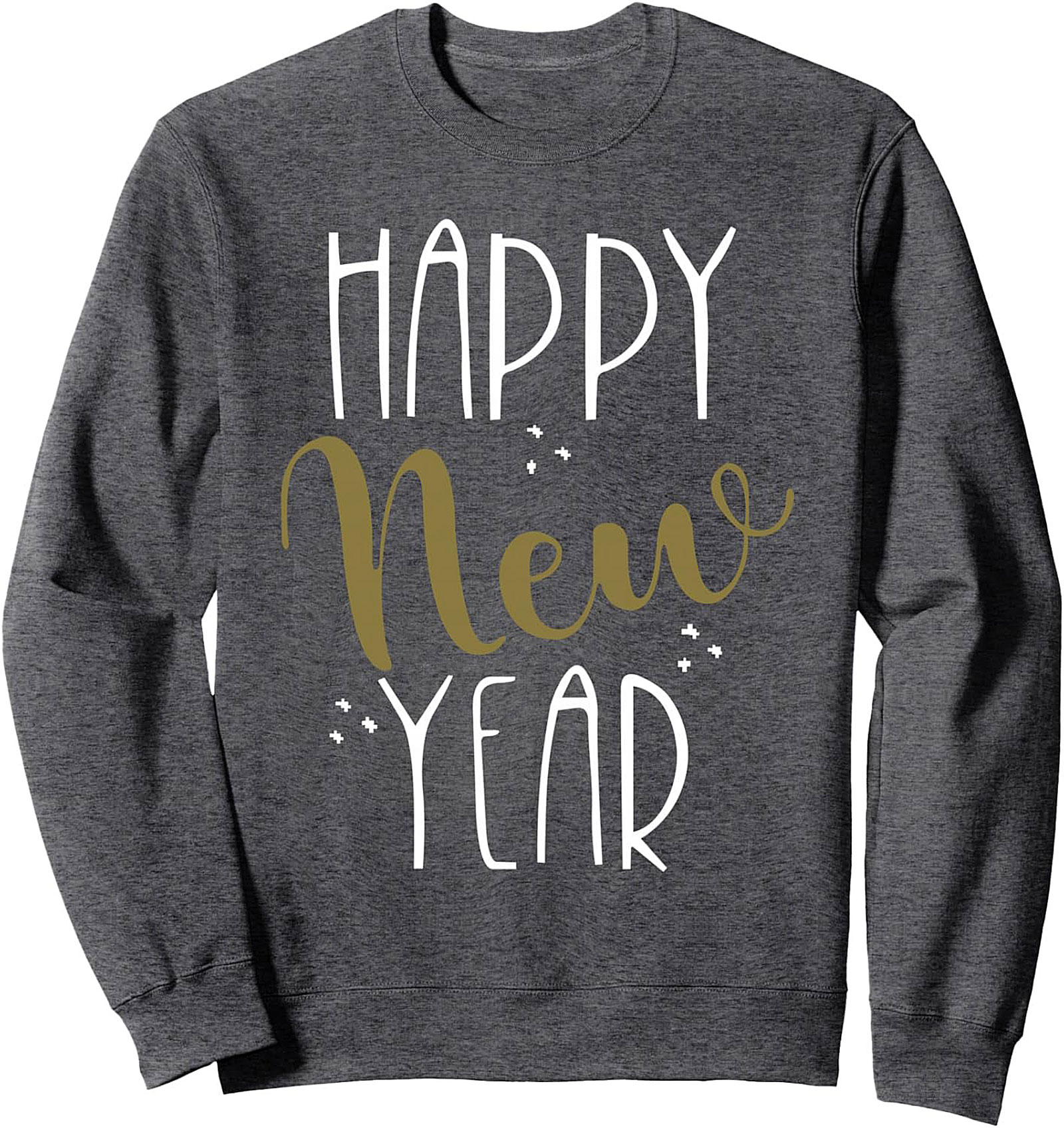 Cozy Happy New Year Graphic Sweatshirt Unisex Crewneck