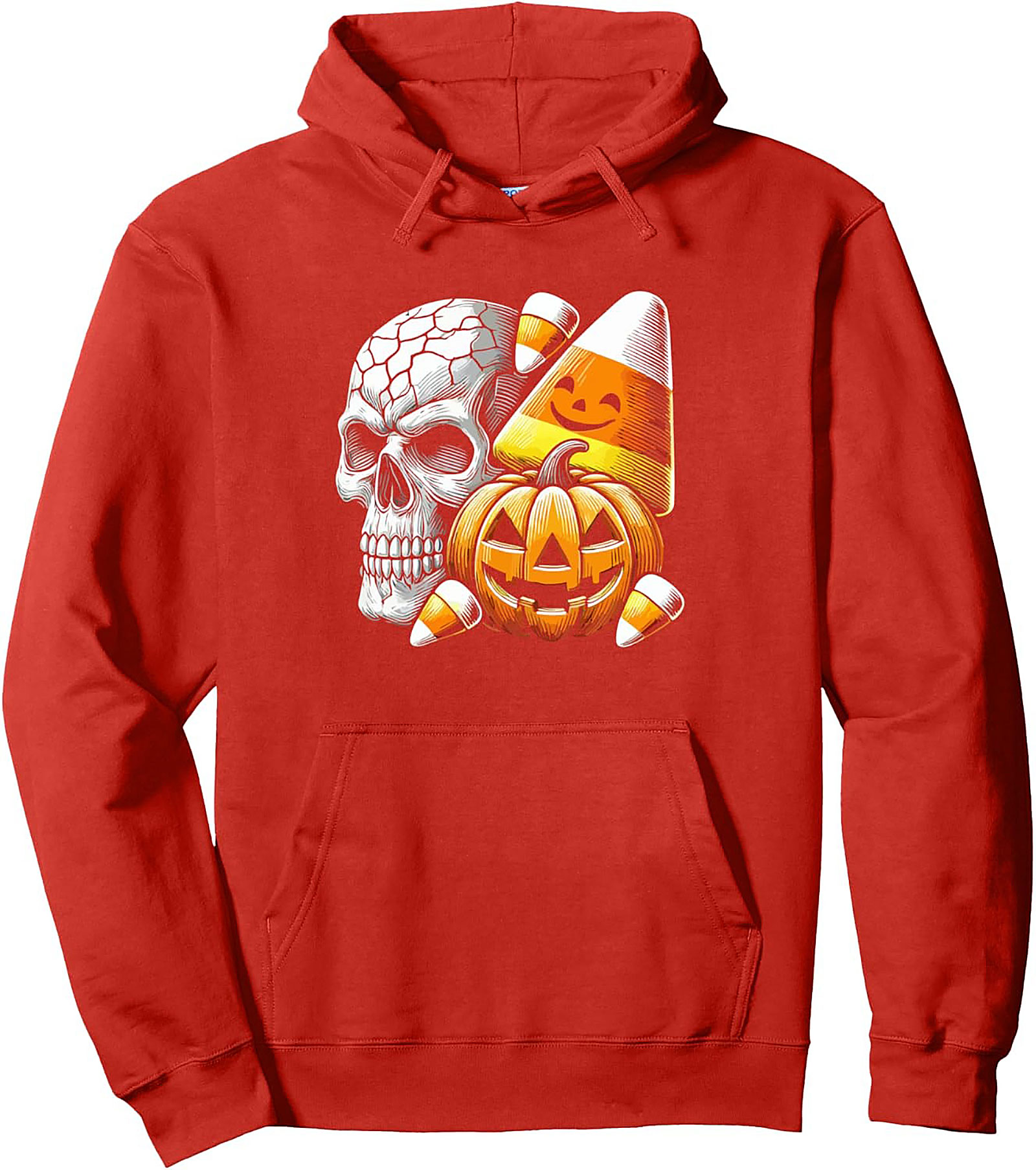 Halloween Skull Hoodie | Cozy Pullover for Spooky Season