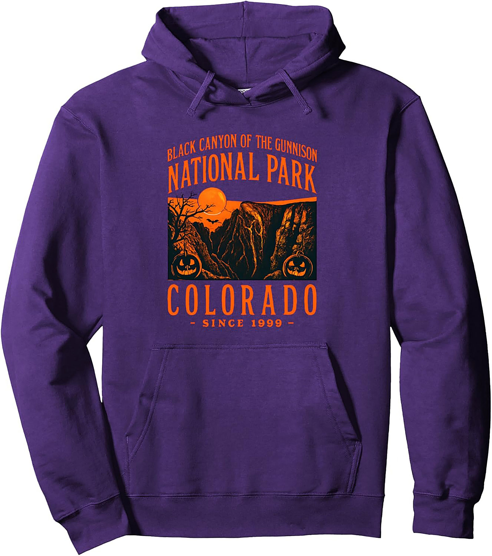 Black Canyon Gunnison Halloween Pullover Hoodie | CO Gift