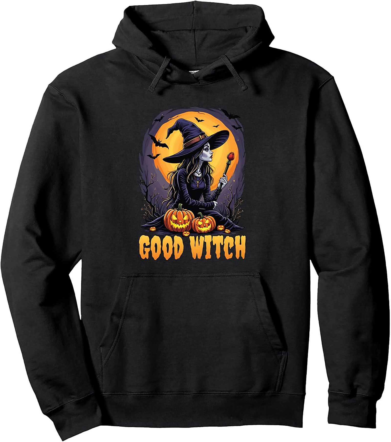 Good Witch Pullover Hoodie | Gothic Halloween Cozy Gift