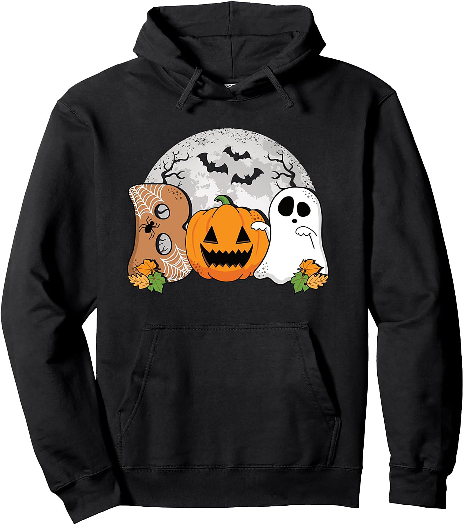 Halloween Boo Pullover Hoodie | Cozy Fall Streetwear