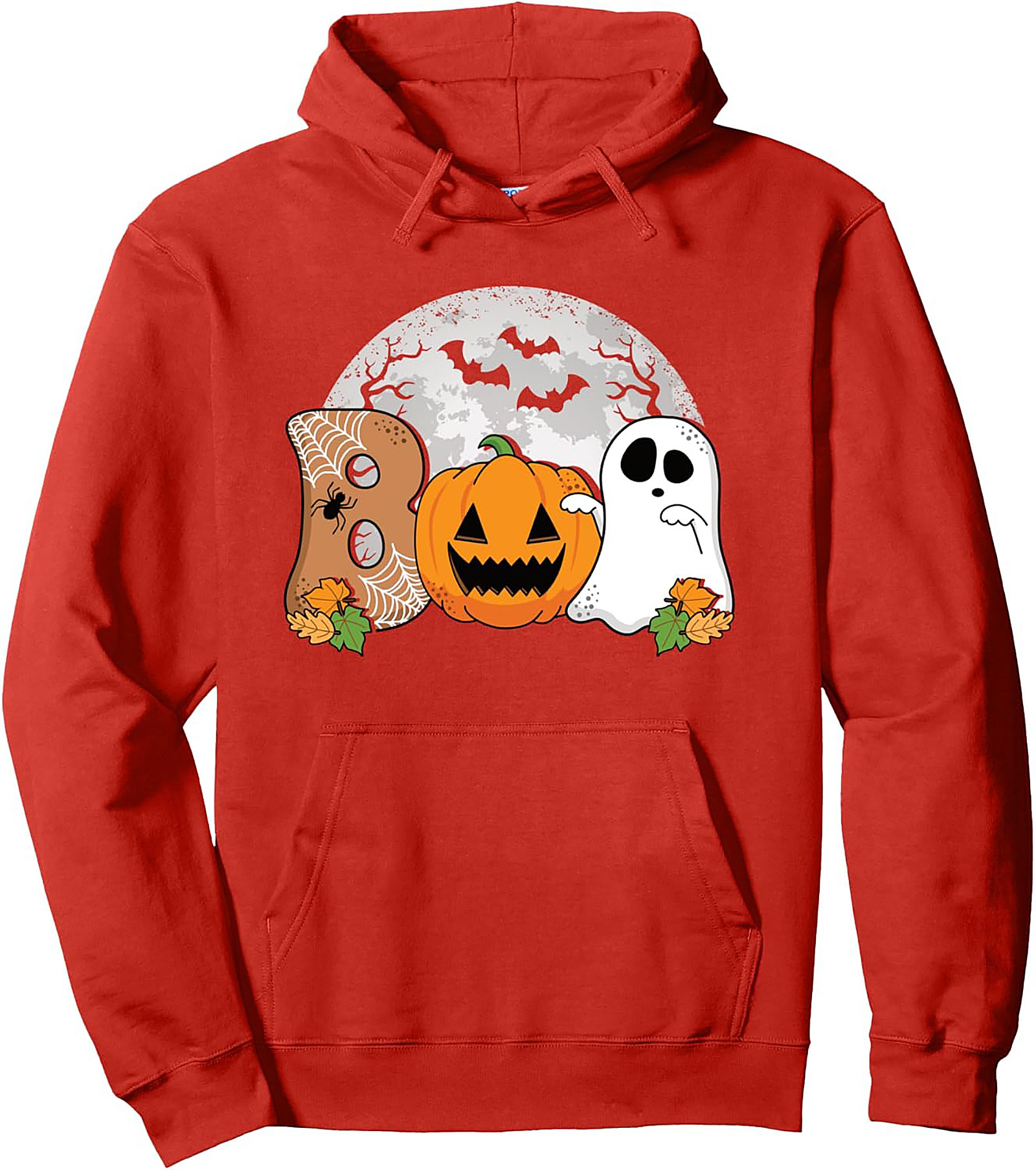Halloween Boo Pullover Hoodie | Cozy Fall Streetwear