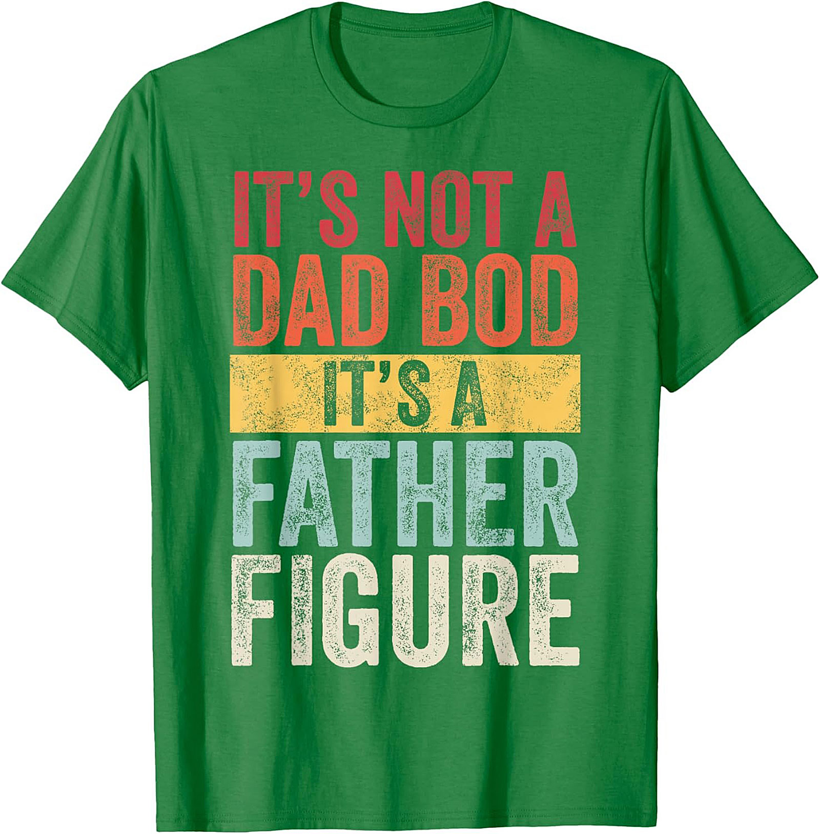 Funny Father Figure Dad Bod Sweatshirt Retro Crewneck