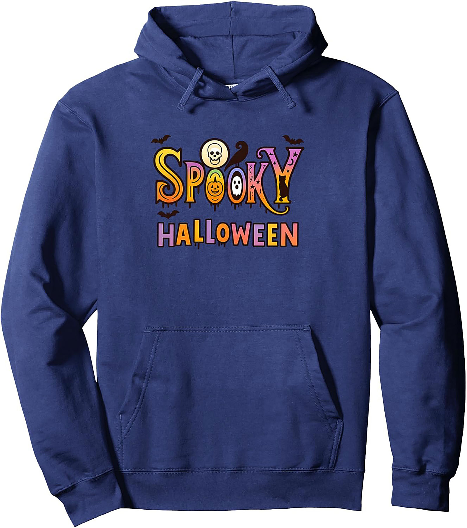 Spooky Halloween Pullover Hoodie | Cozy Fall Graphic