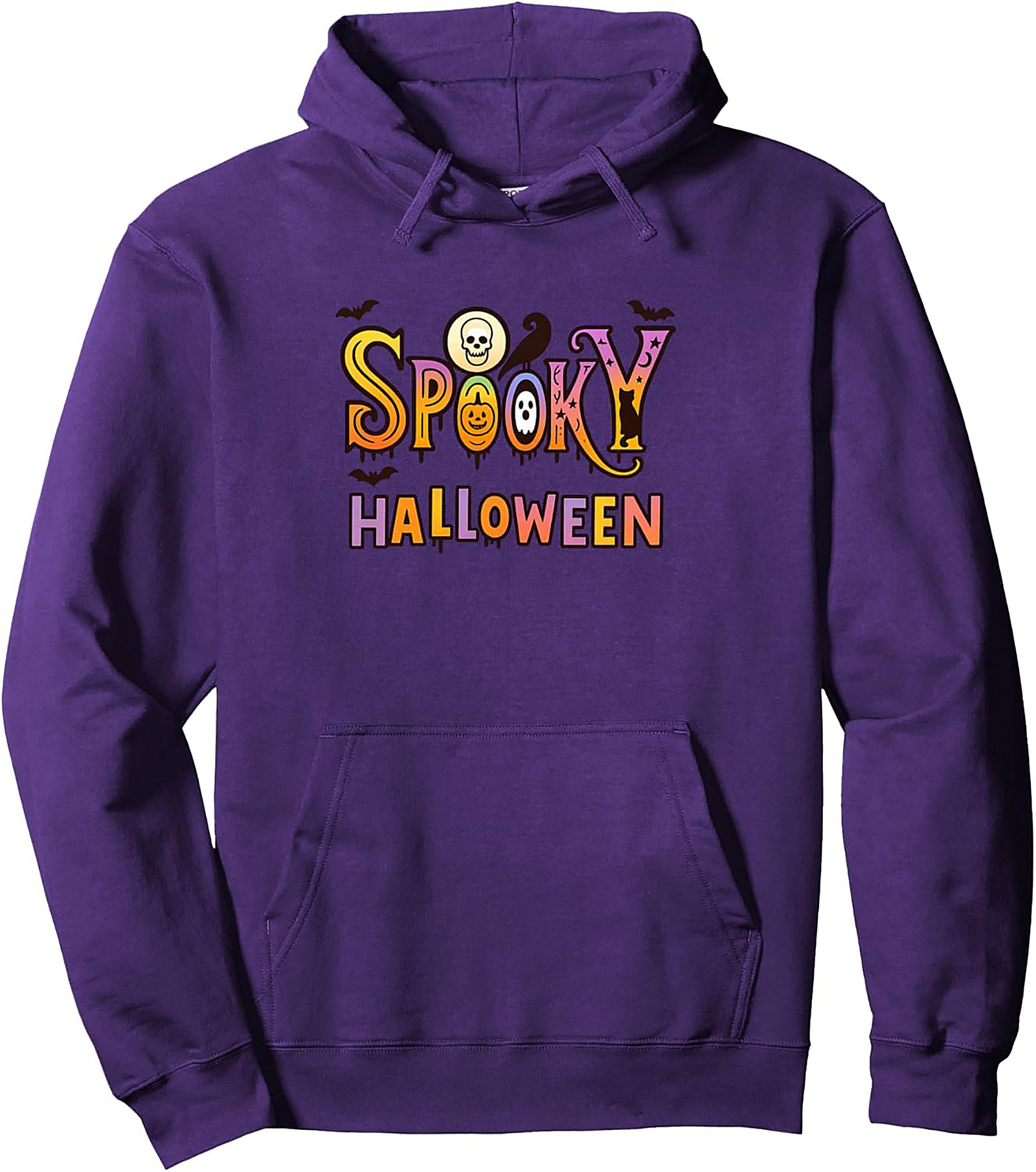 Spooky Halloween Pullover Hoodie | Cozy Fall Graphic
