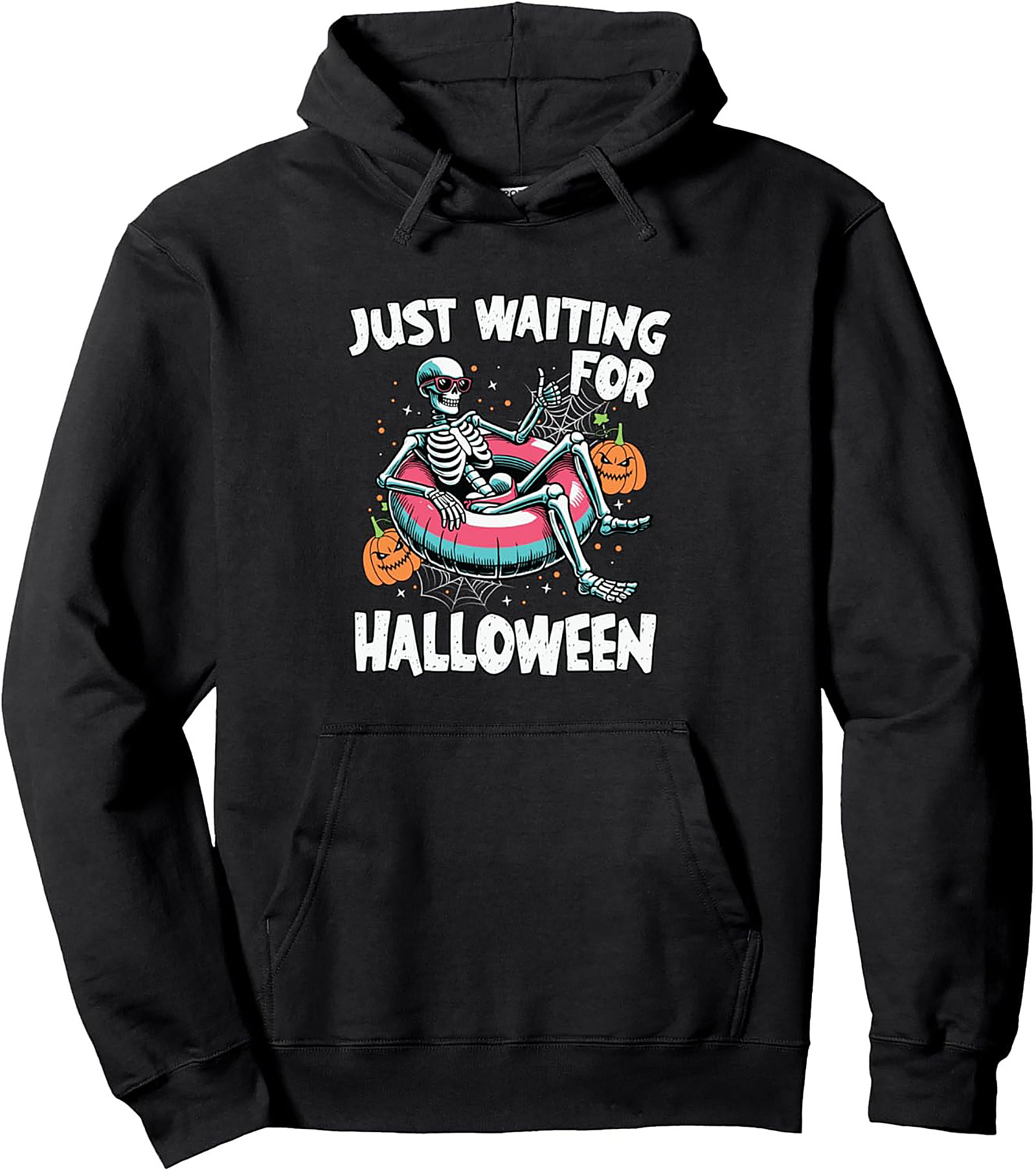 Funny Halloween Skeleton Pullover Hoodie | Cozy Unisex Gift