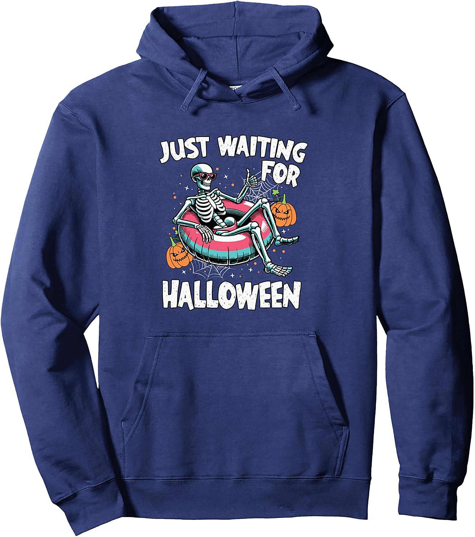 Funny Halloween Skeleton Pullover Hoodie | Cozy Unisex Gift