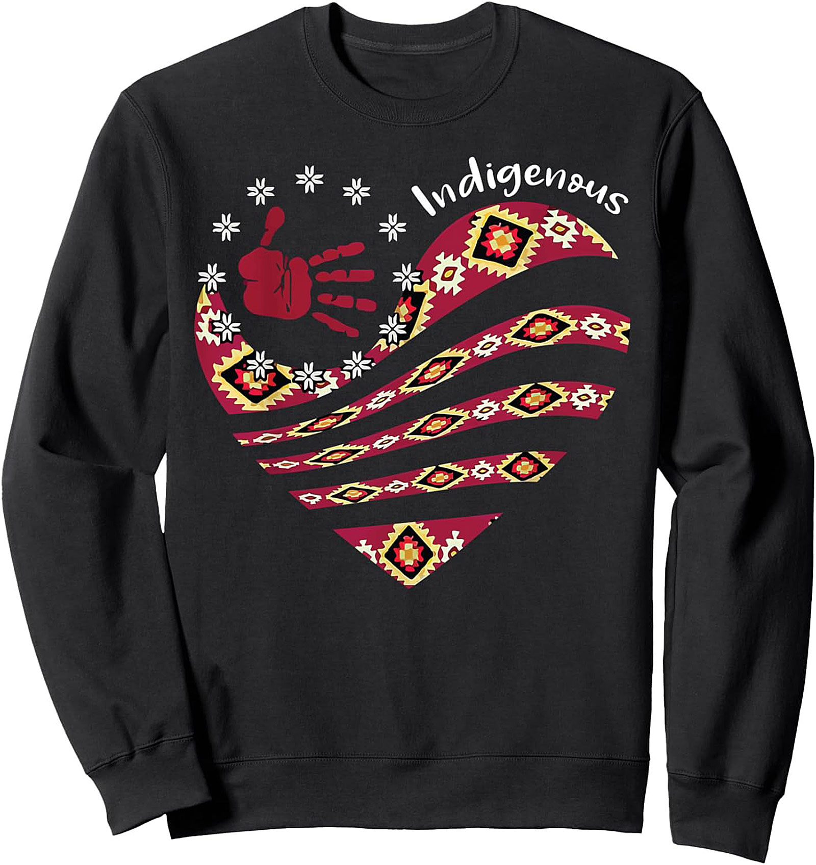 Indigenous Pride Sweatshirt Native Heritage Crewneck Pullover