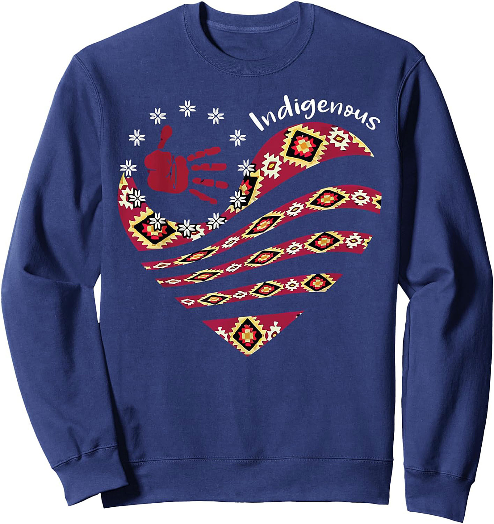 Indigenous Pride Sweatshirt Native Heritage Crewneck Pullover