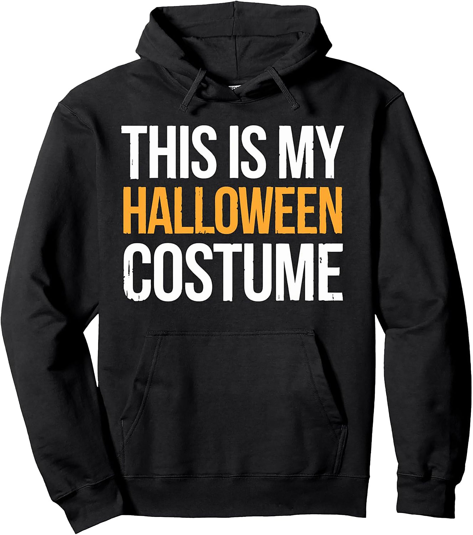 Funny Halloween Costume Pullover Hoodie | Lazy Gift Idea