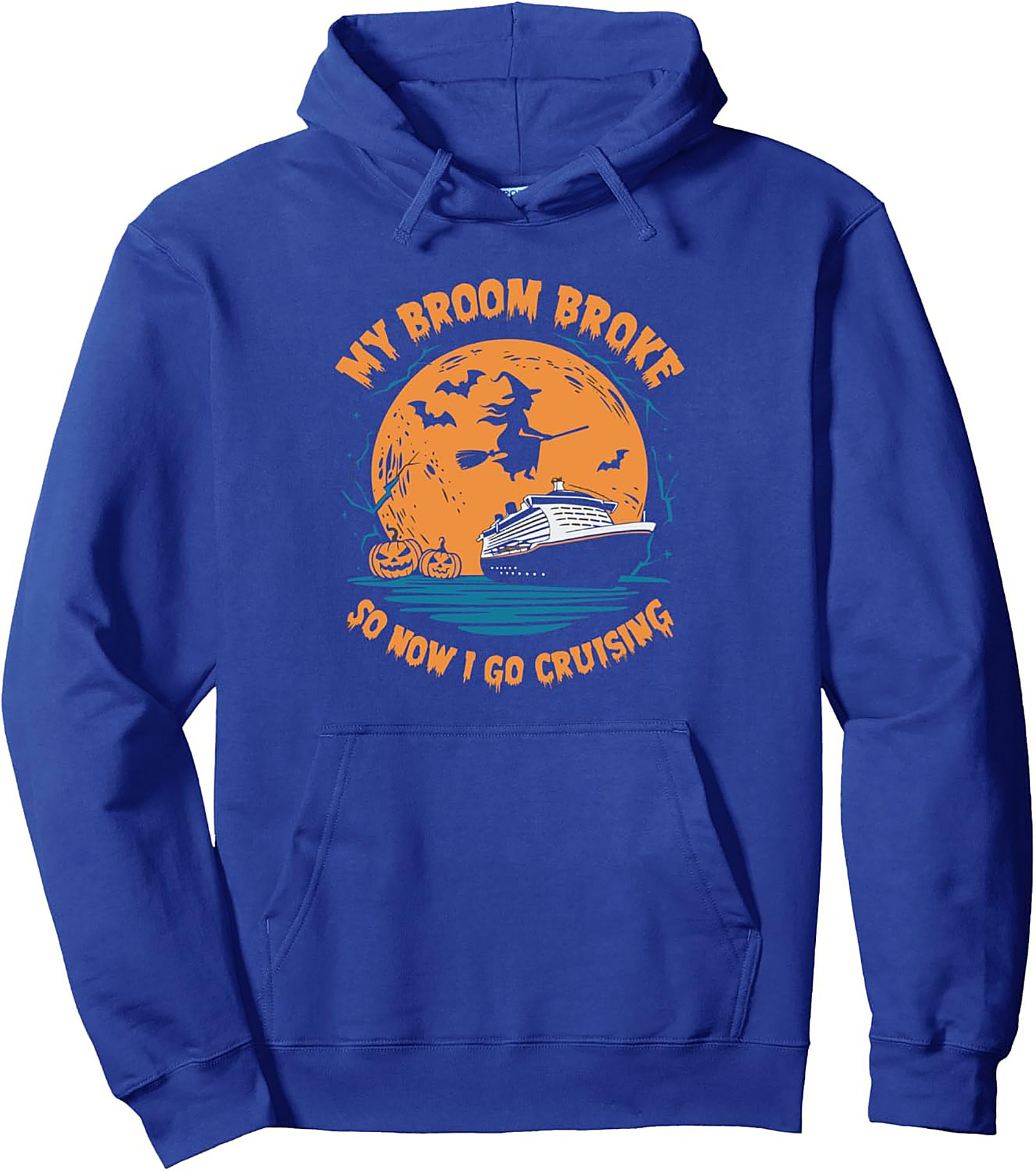 Funny Cruise Halloween Pullover Hoodie | Witch Gift