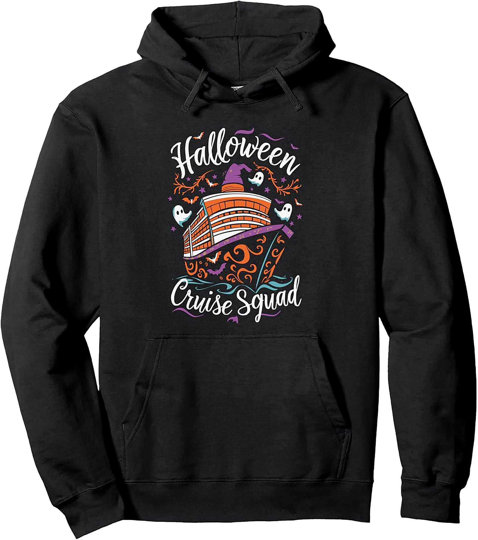 Halloween Cruise Squad Pullover Hoodie | Group Gift
