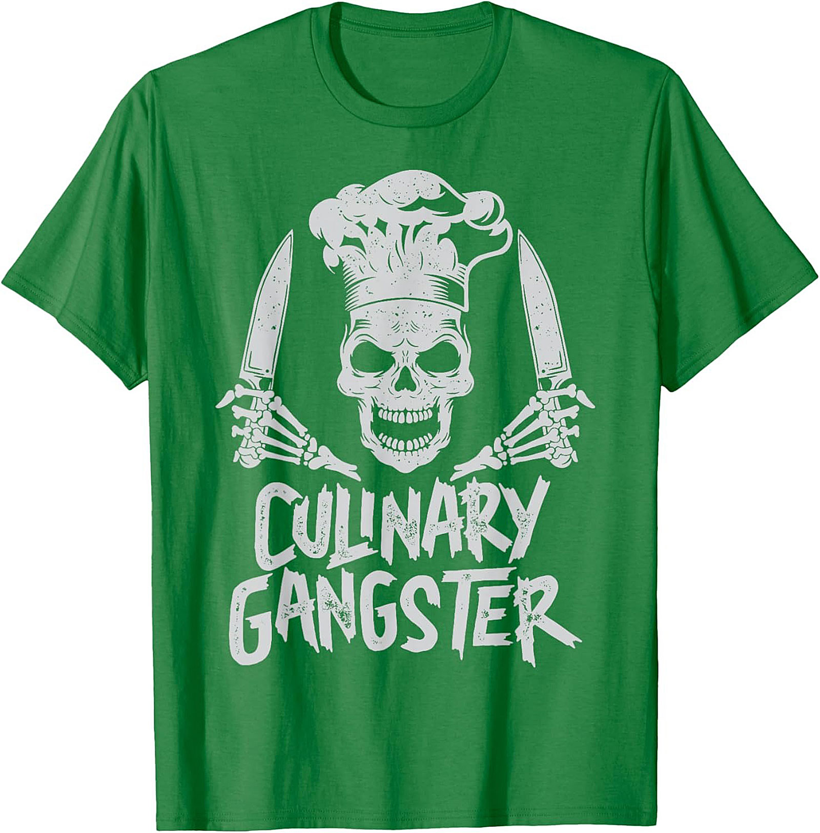 Culinary Gangster Graphic Sweatshirt Chef Skull Crewneck