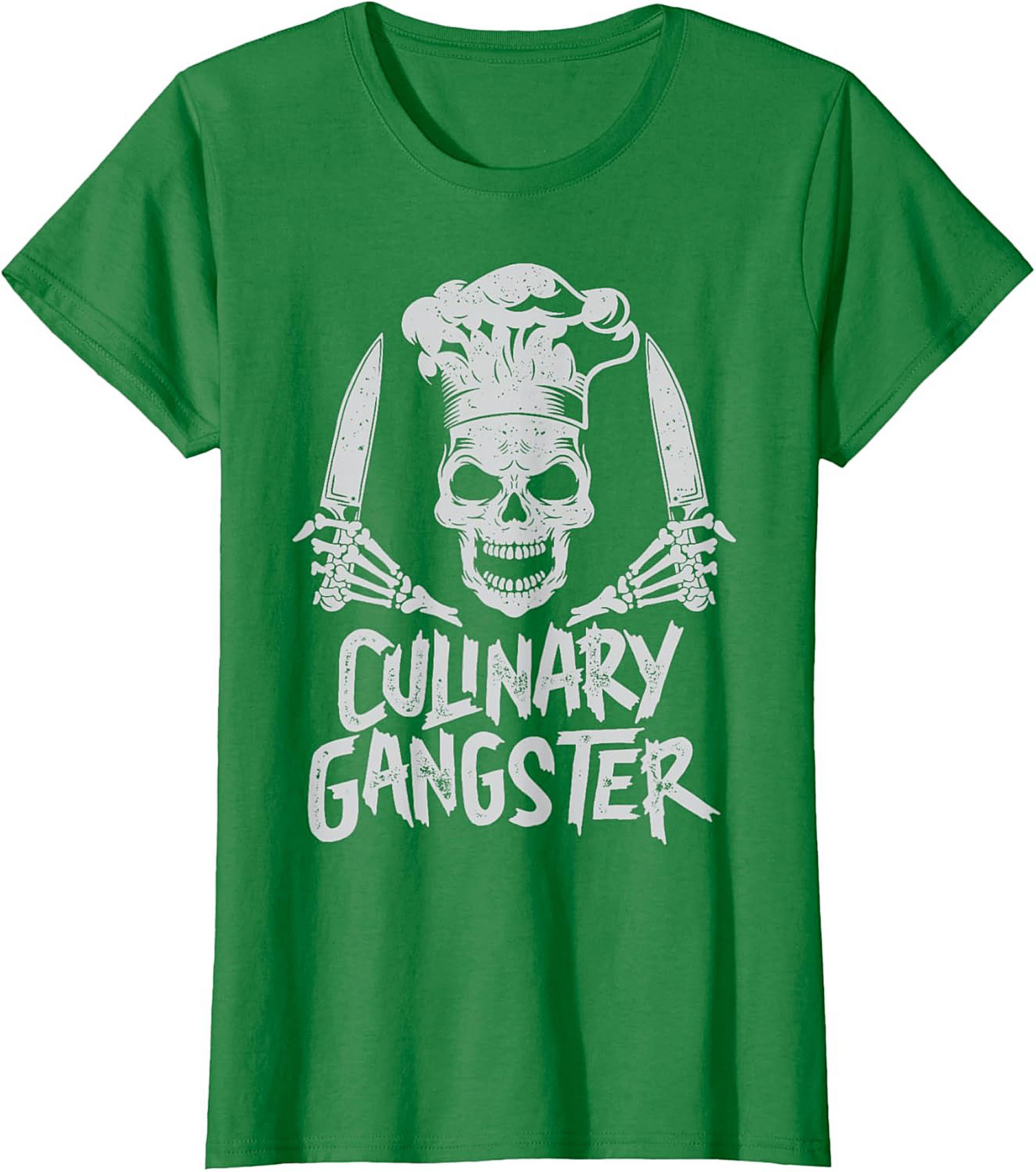 Culinary Gangster Graphic Sweatshirt Chef Skull Crewneck