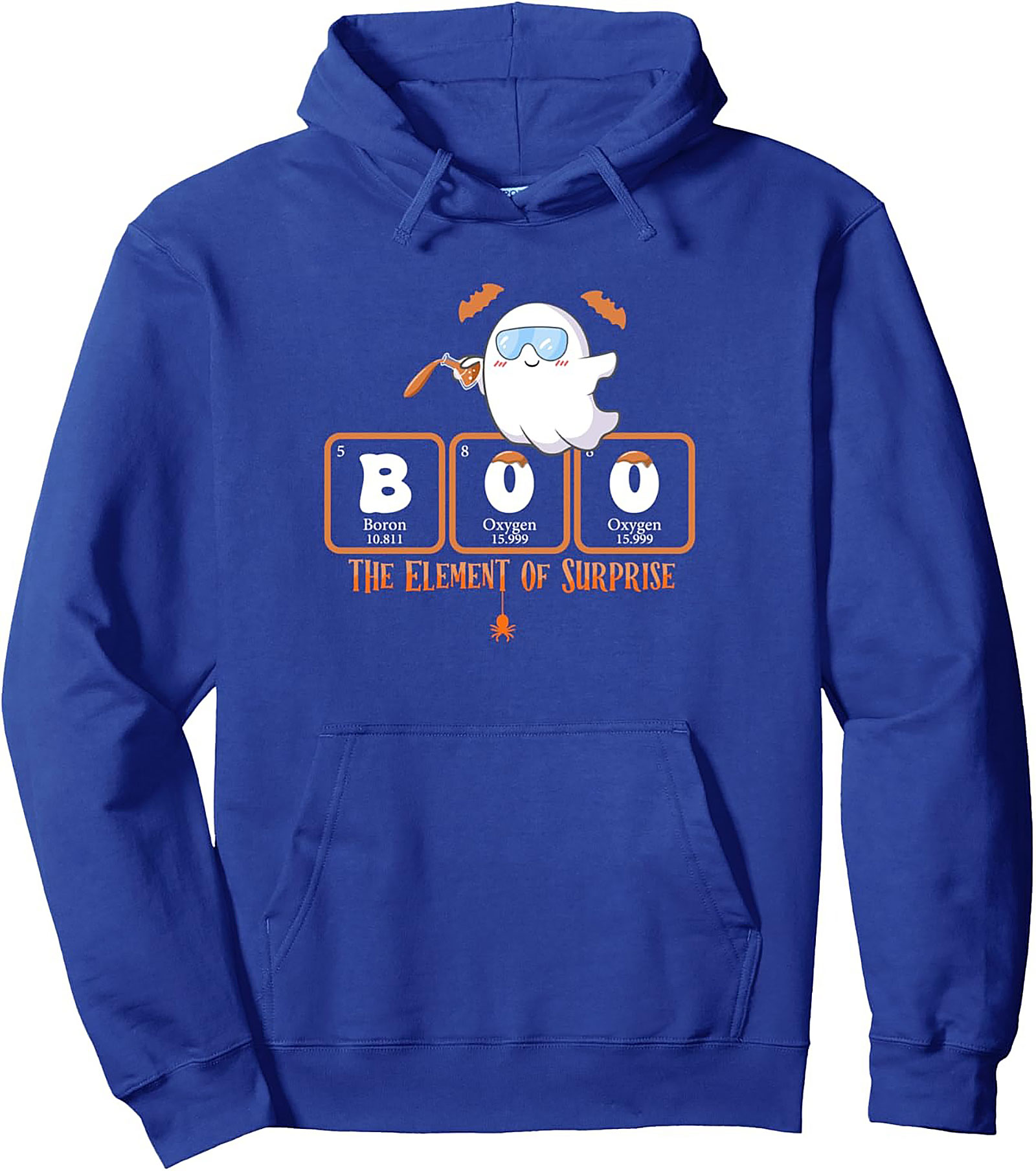 BOO Element of Surprise Science Halloween Pullover Hoodie